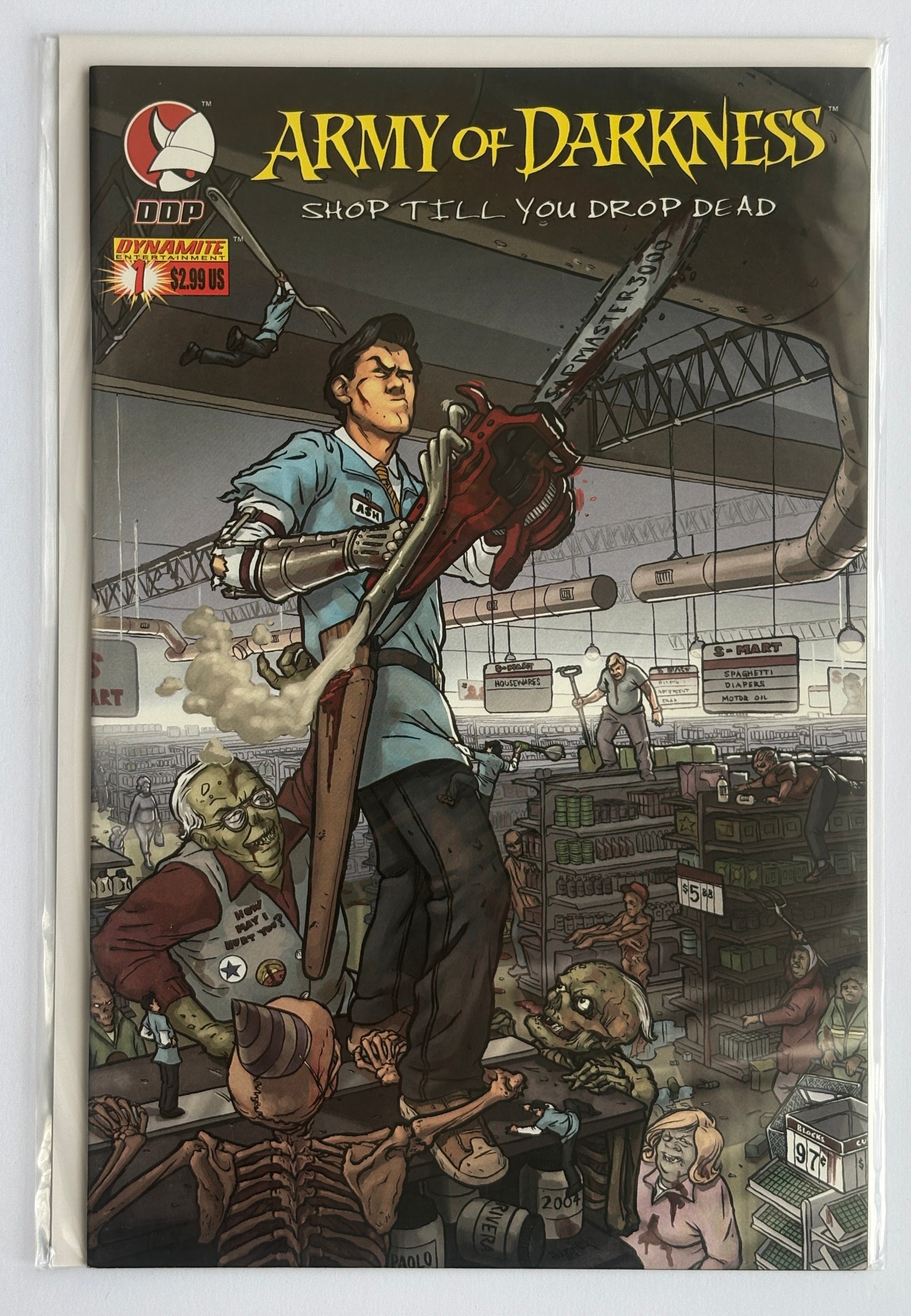 Army of Darkness Shop Till You Drop Dead #1 - Cover E Dynamite 2005 VF+ 8.5