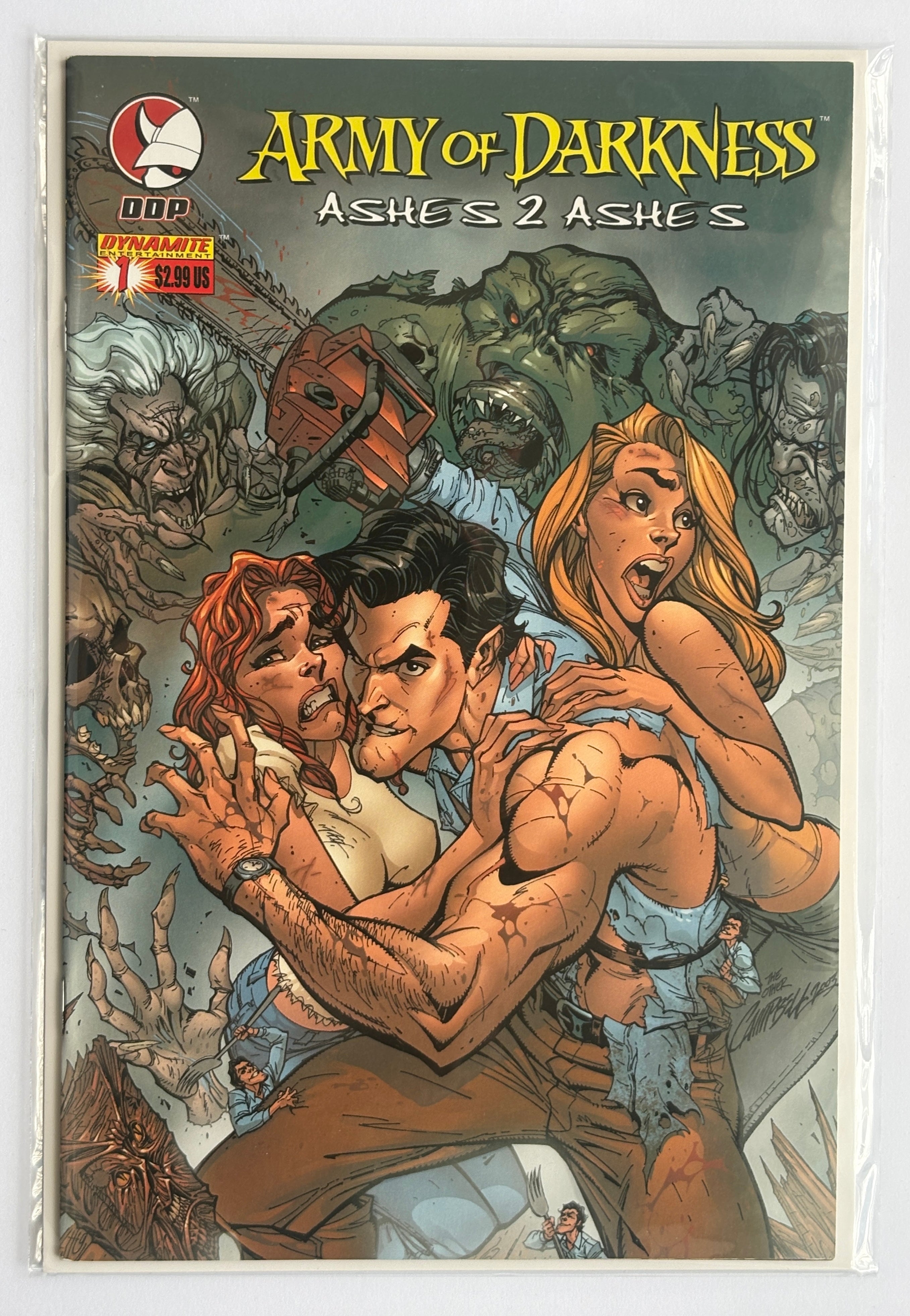 Army of Darkness: Ashes 2 Ashes #1 - 1st Print Cover A DDP July 2004 NM- 9.2