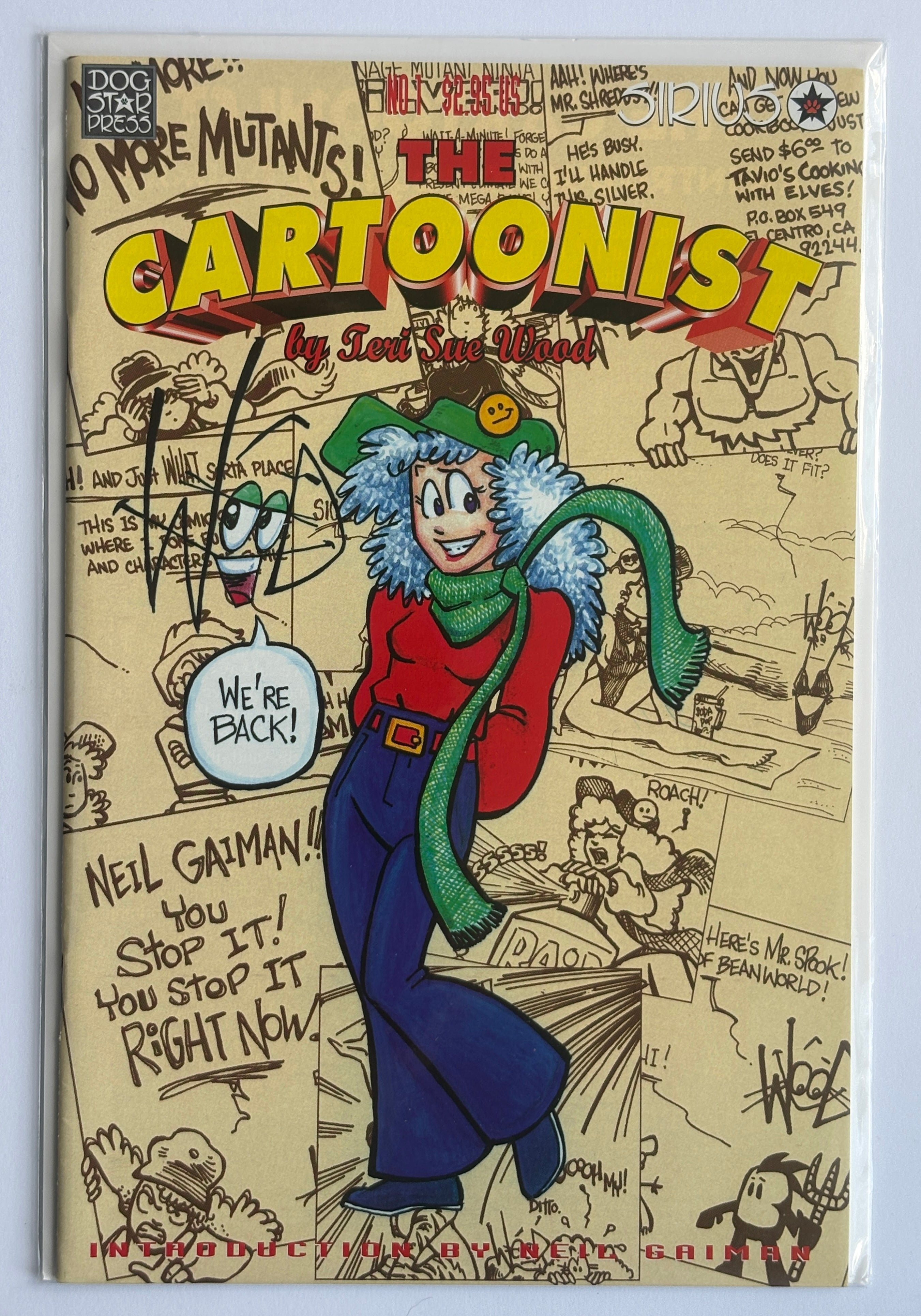 The Cartoonist #1 - 1st Printing Dog Star Press November 1997 VF+ 8.5
