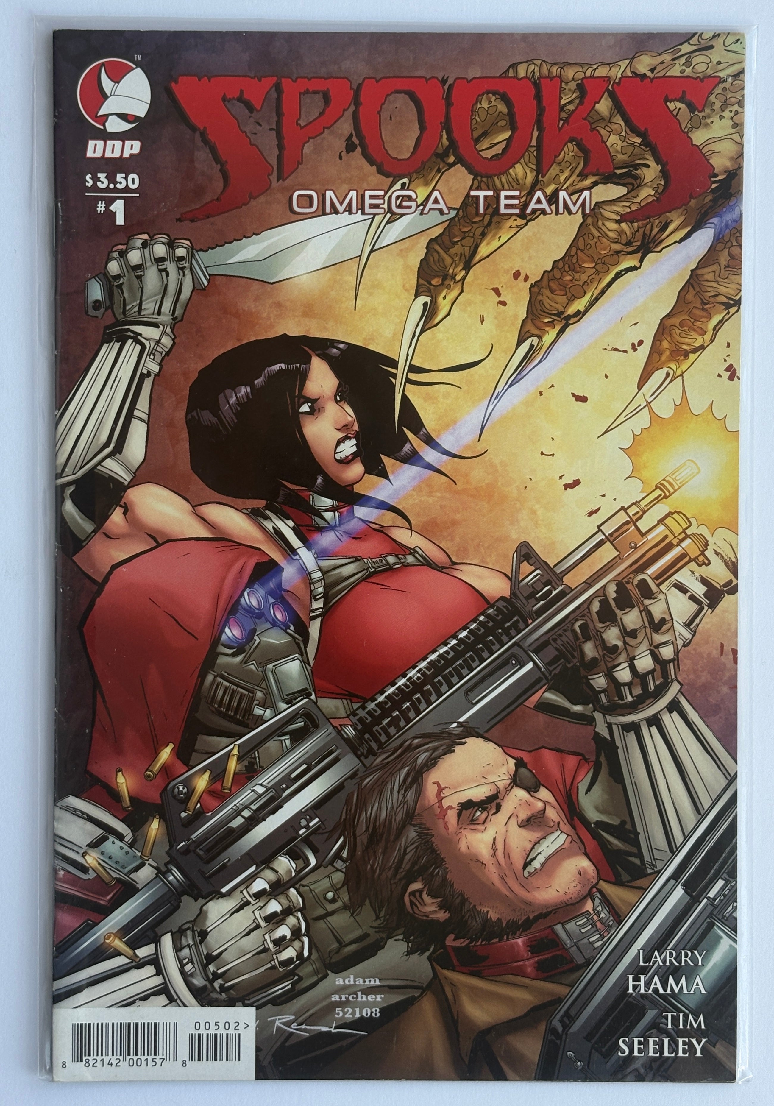 Spooks Omega Team #1 - Devil's Due Publications August 2008 F/VF 7.0