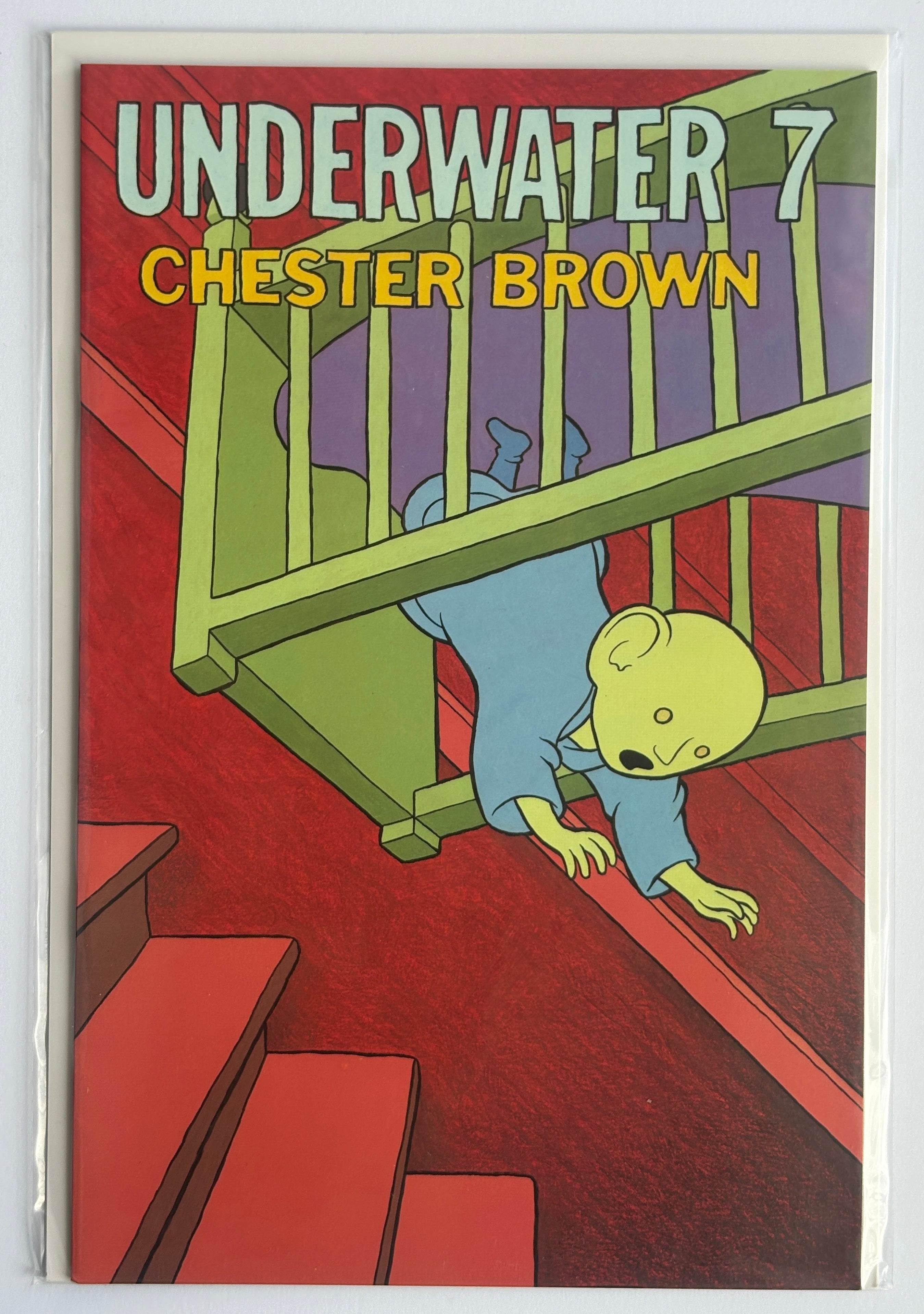 Underwater #7 - Chester Brown Drawn & Quarterly August 1996 VF/NM 9.0