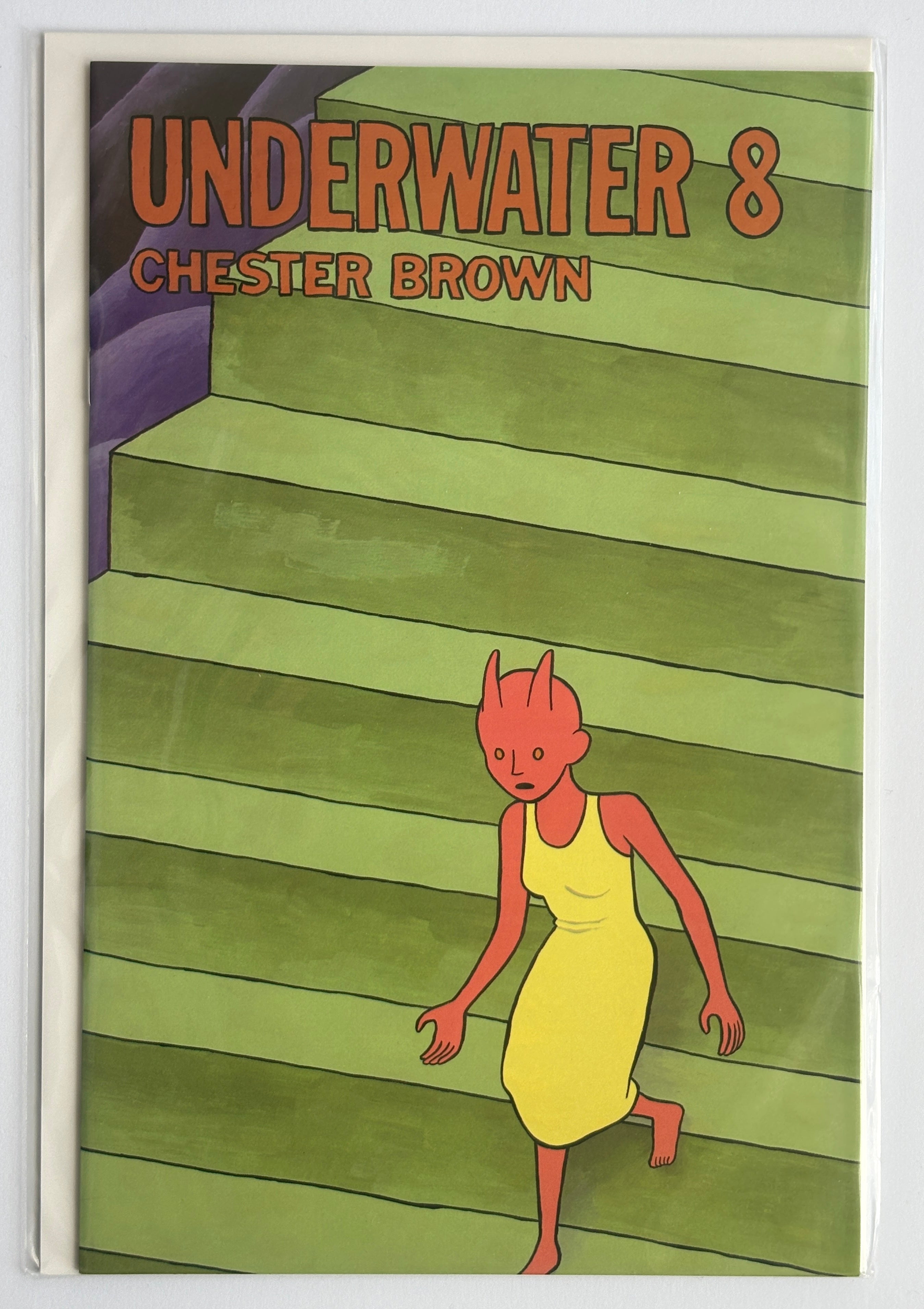 Underwater #8 - Chester Brown Drawn & Quarterly December 1996 VF/NM 9.0