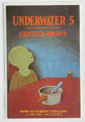 Underwater #5 - Chester Brown Drawn & Quarterly February 1996 VF/NM 9.0