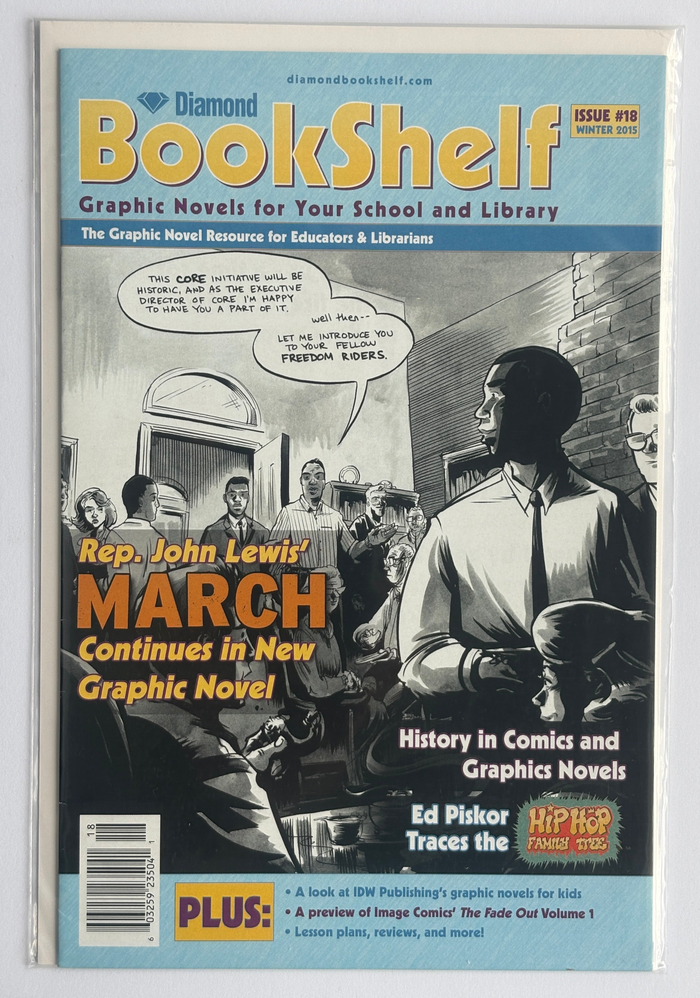 Bookshelf #18 - Diamond - Winter 2015 VF- 7.5