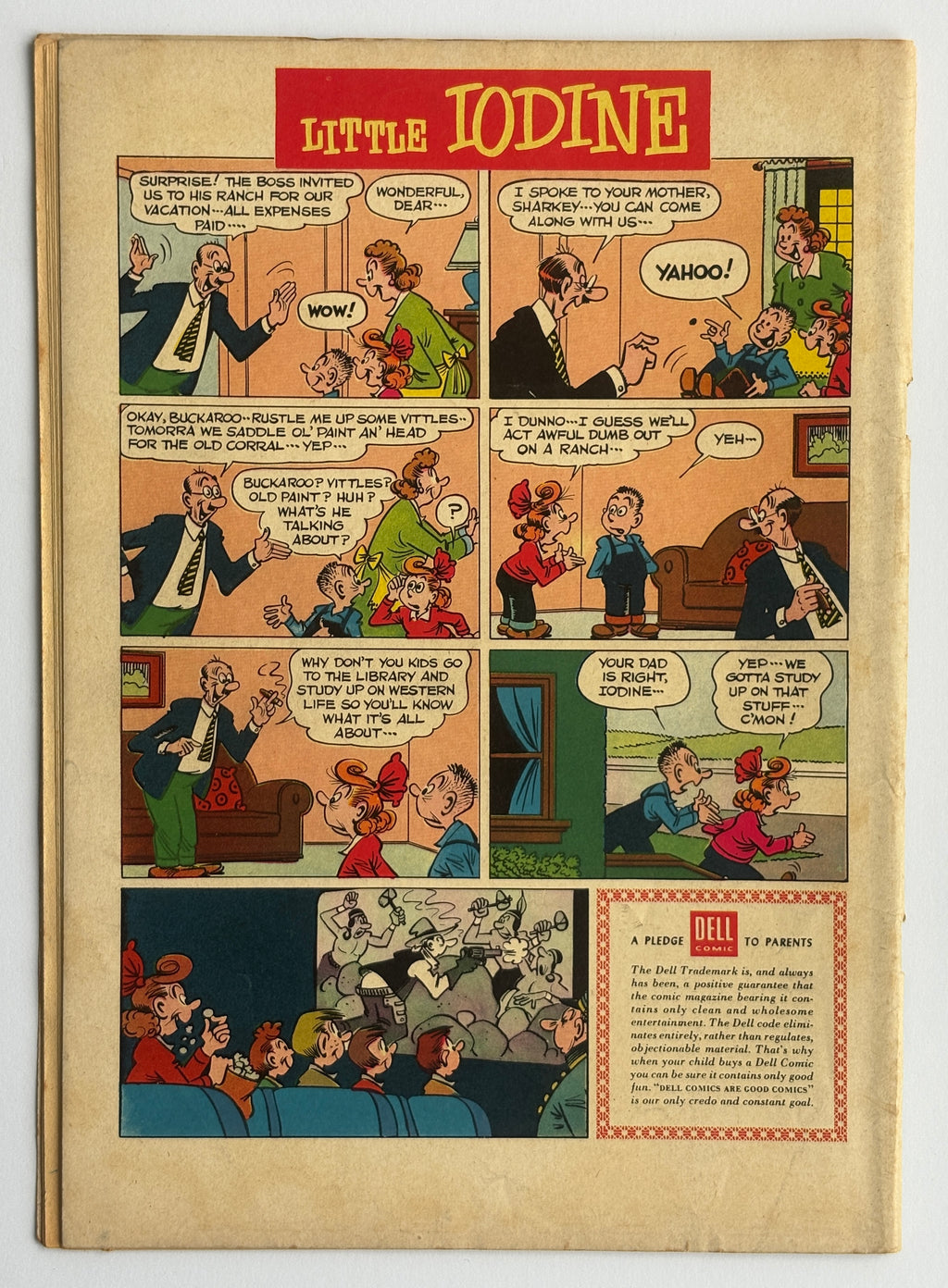 Little Iodine #36 - Dell Comics - April - June 1957 VG- 3.5