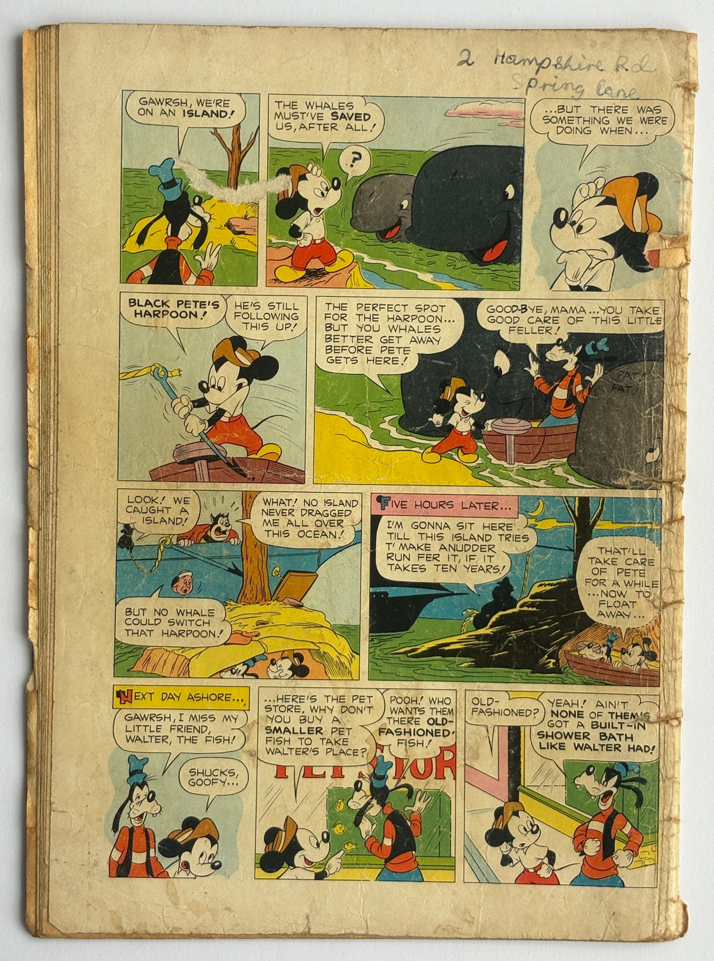 Mickey Mouse #29 - Dell Comics February / March 1953 FR/GD 1.5