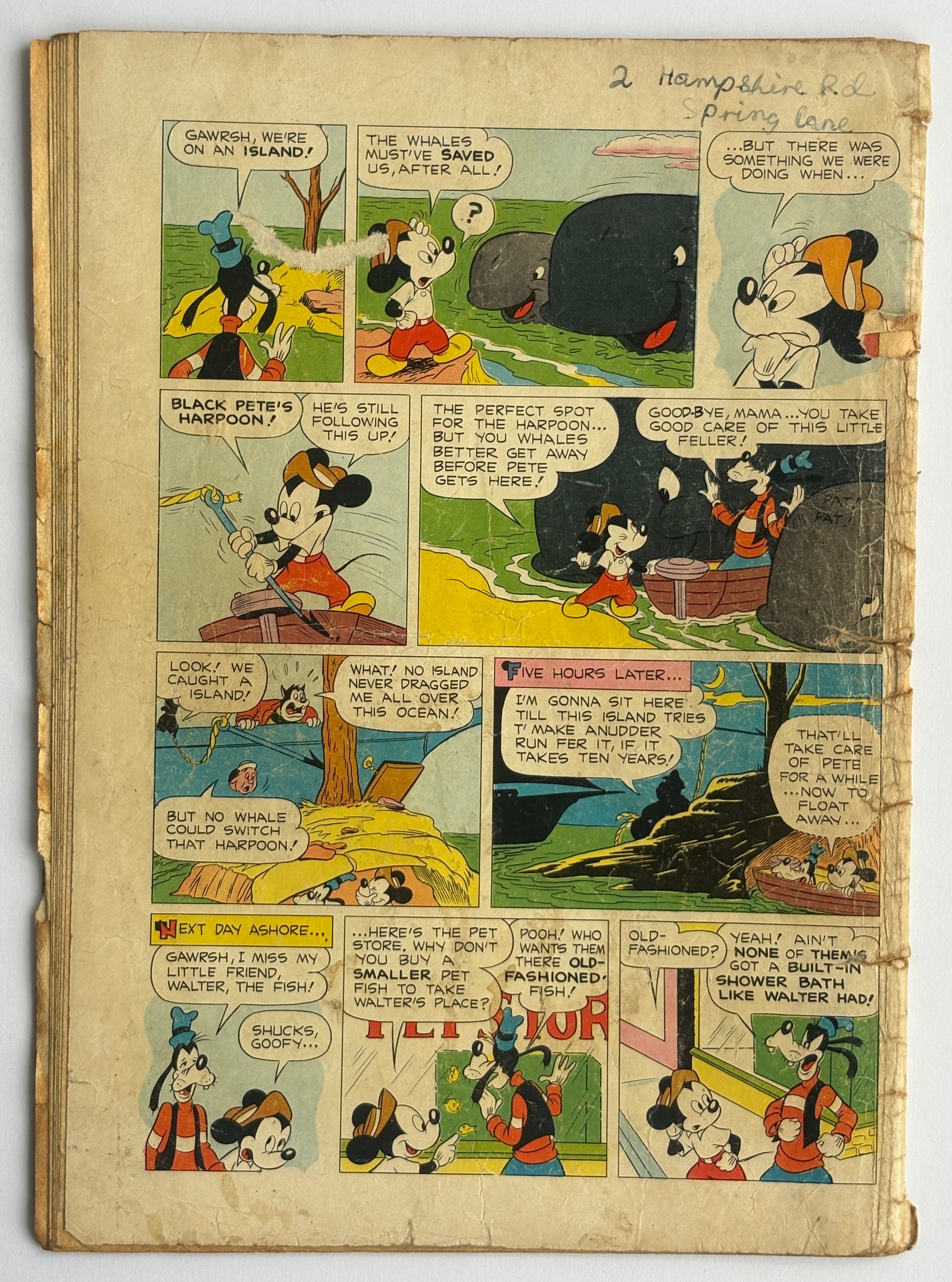 Mickey Mouse #29 - Dell Comics February / March 1953 FR/GD 1.5