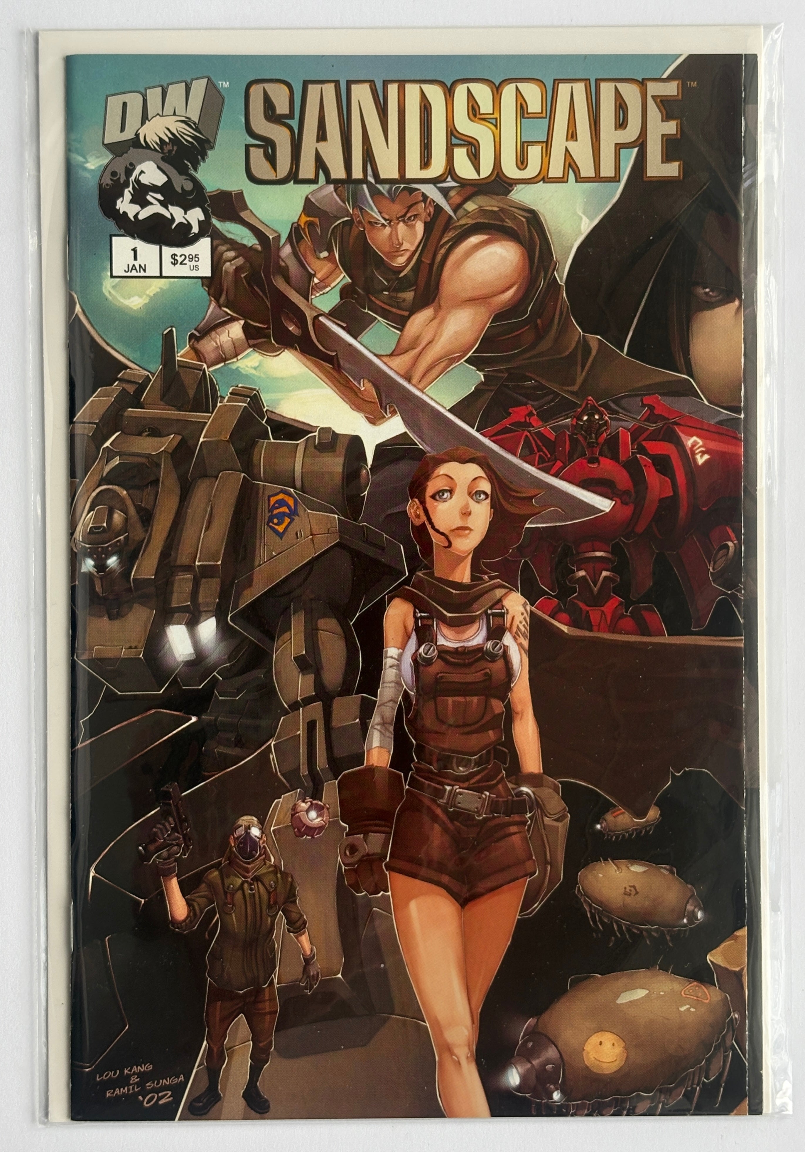 Sandscape #1 - 1st Printing DW Dreamwave Productions January 2003 VF/NM 9.0