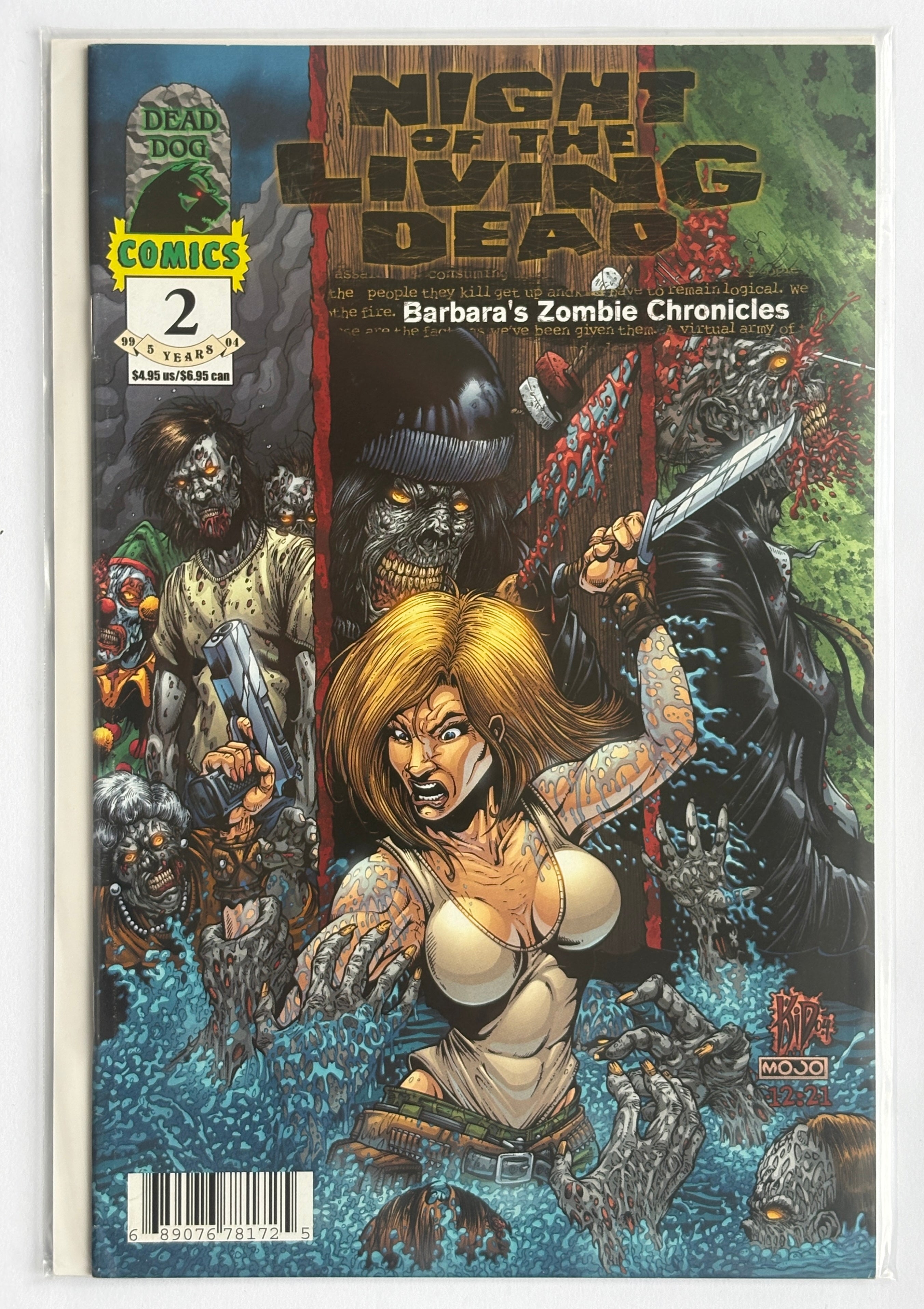 Night of the Living Dead: Barbara's Zombie Chronicles #2 Dead Dog 2004 F/VF 7.0