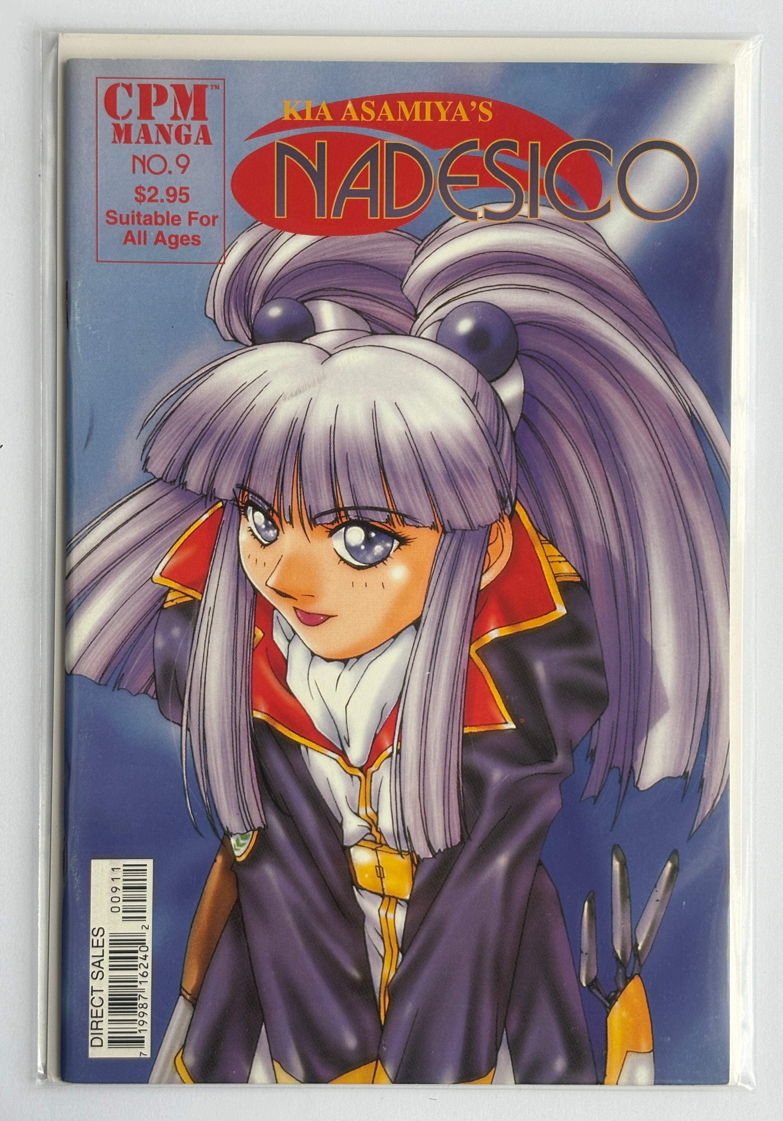 Nadesico #9 - Kia Asamiya - CPM Manga February 2000 FN 6.0