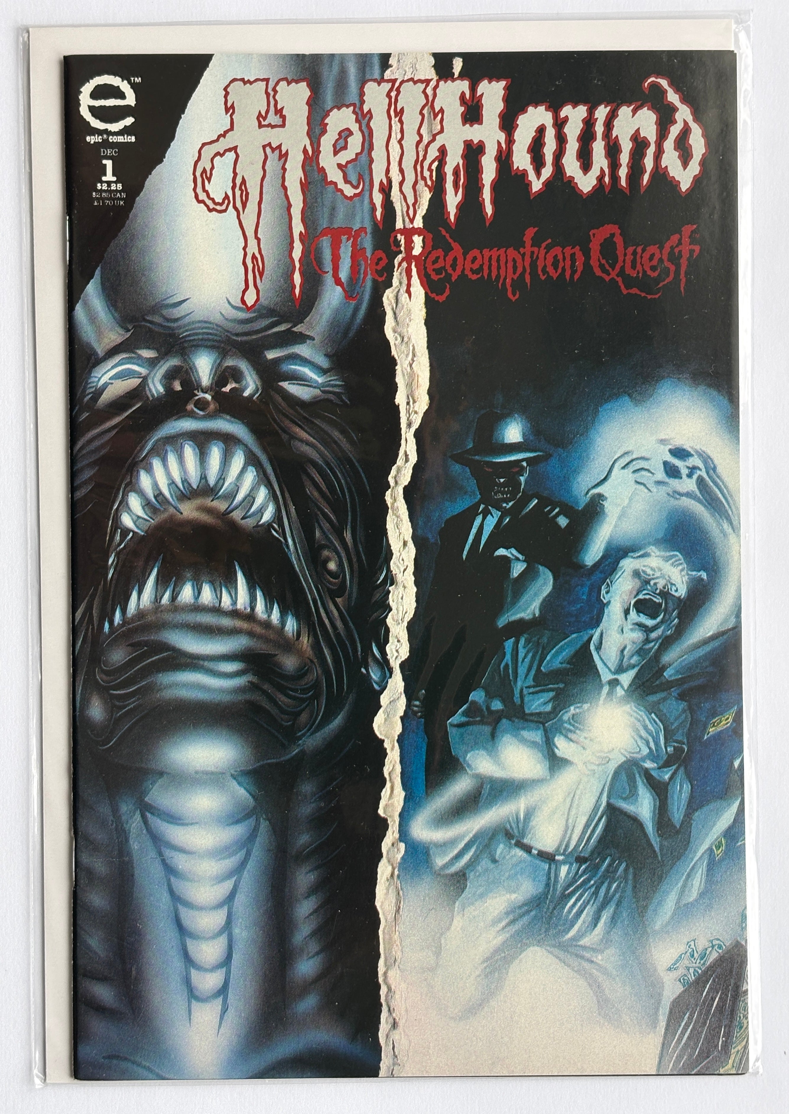 Hellhound The Redemption Quest #1 - Epic Comics December 1993 VF/NM 9.0
