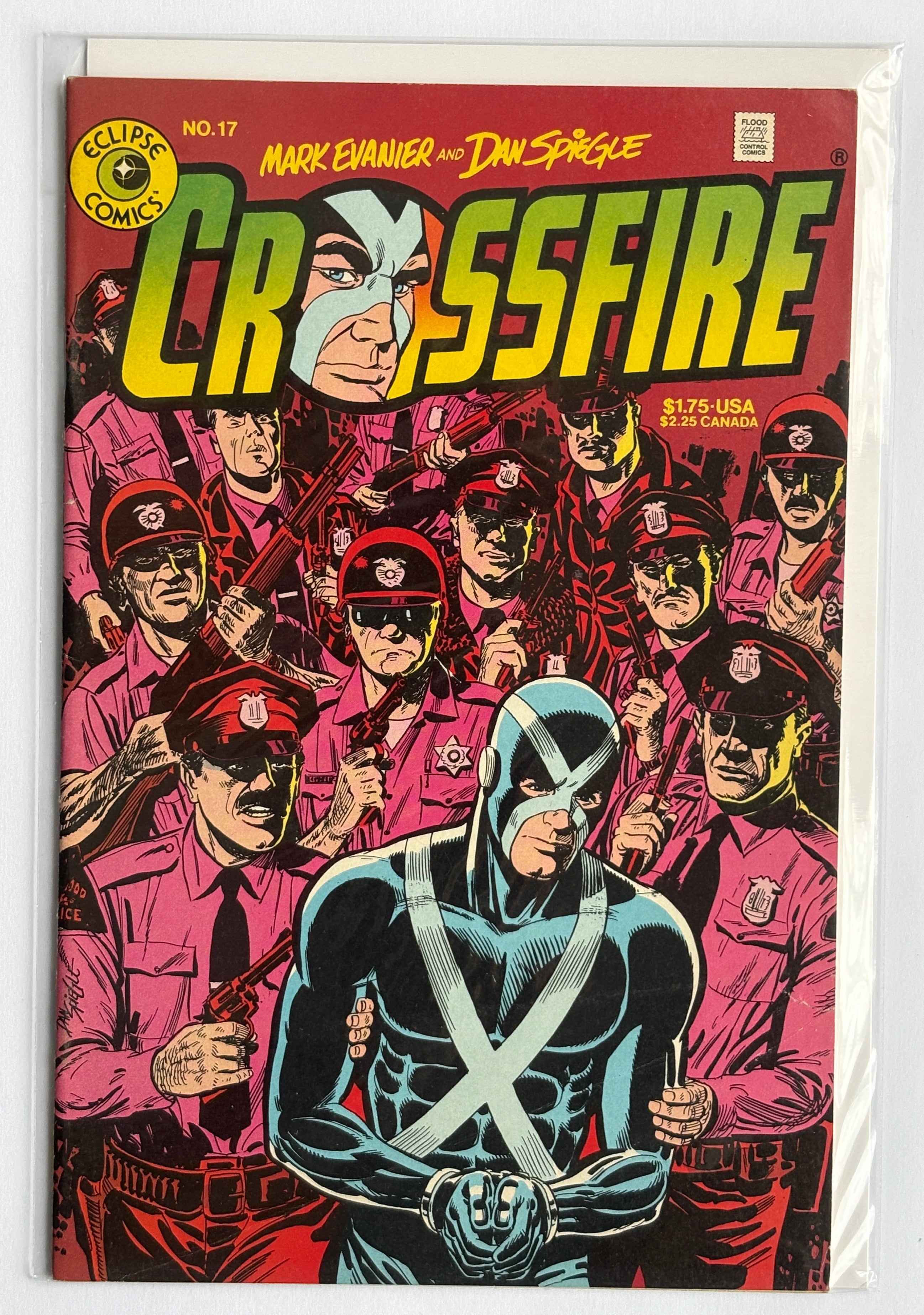 Crossfire #17 - Eclipse Comics March 1986 VF 8.0