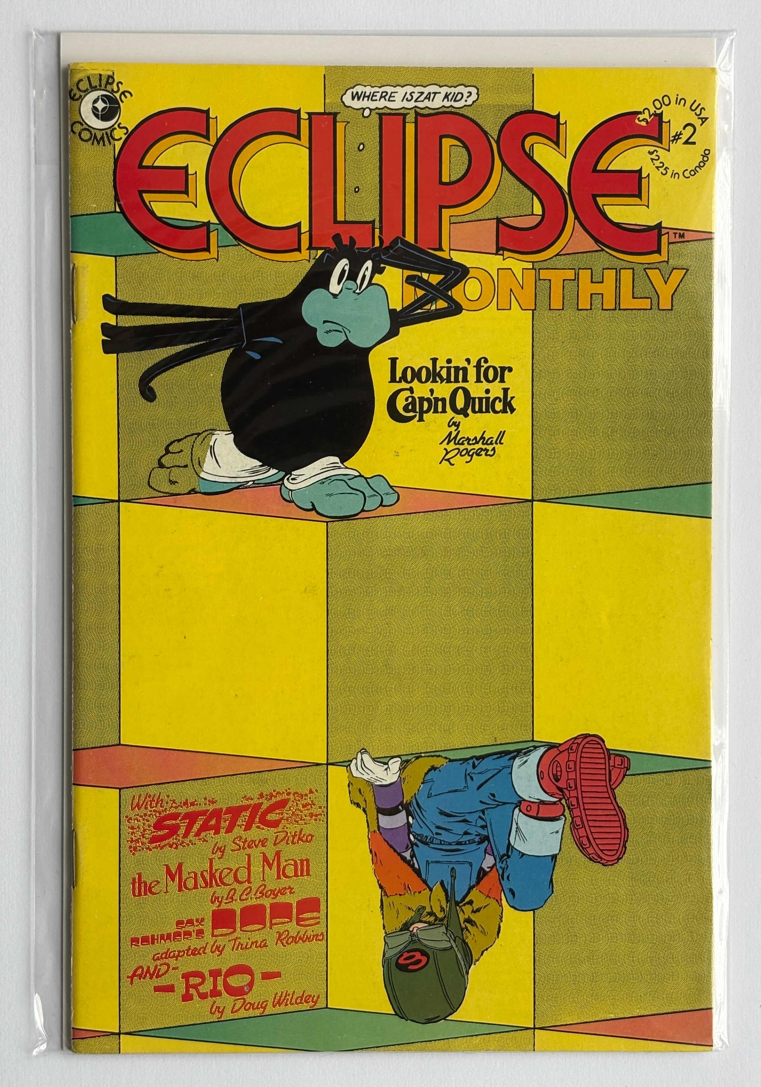 Eclipse Monthly #2 - Eclipse Comics September 1983 F/VF 7.0