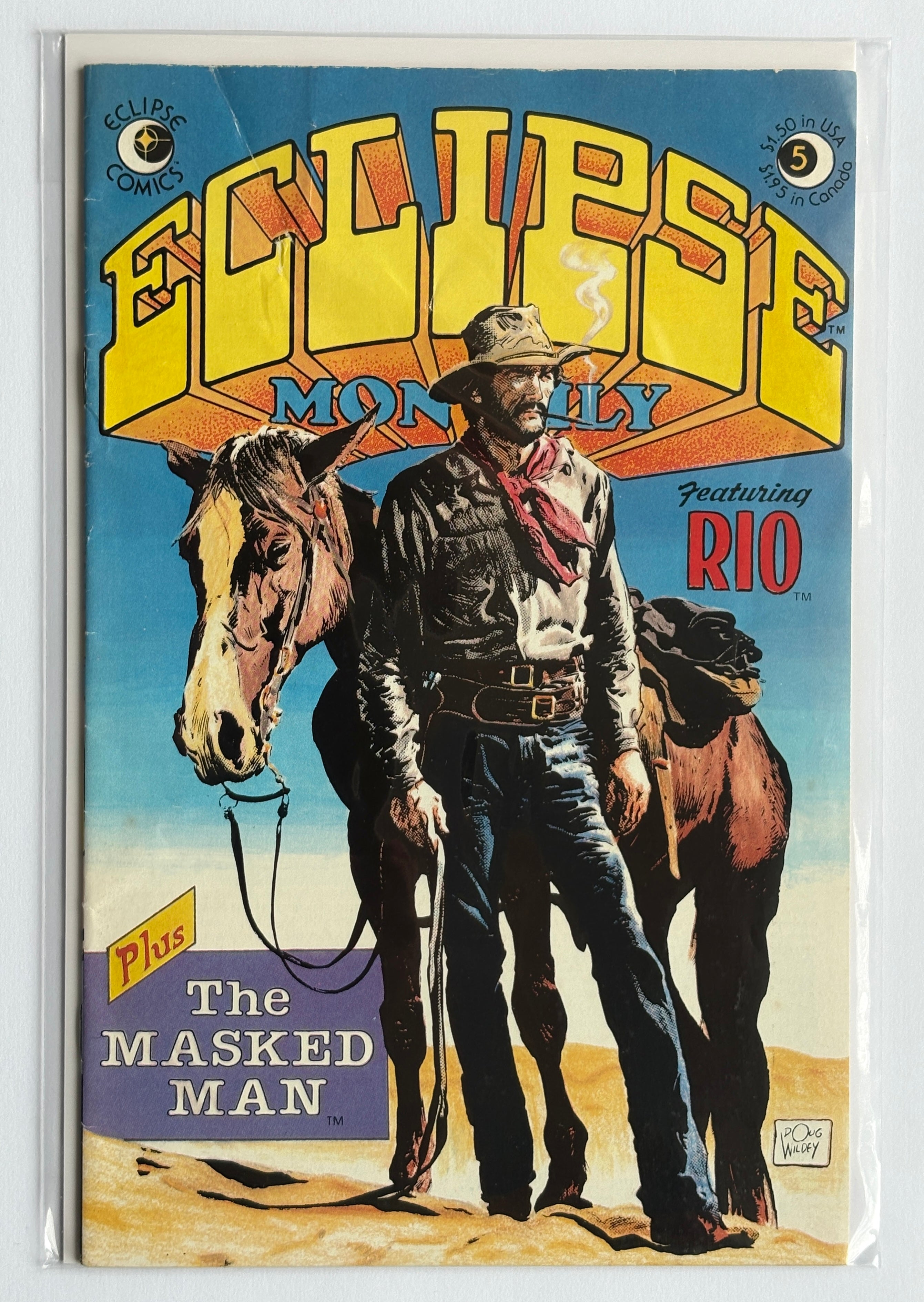 Eclipse Monthly #5 - Eclipse Comics February 1984 VG/FN 5.0