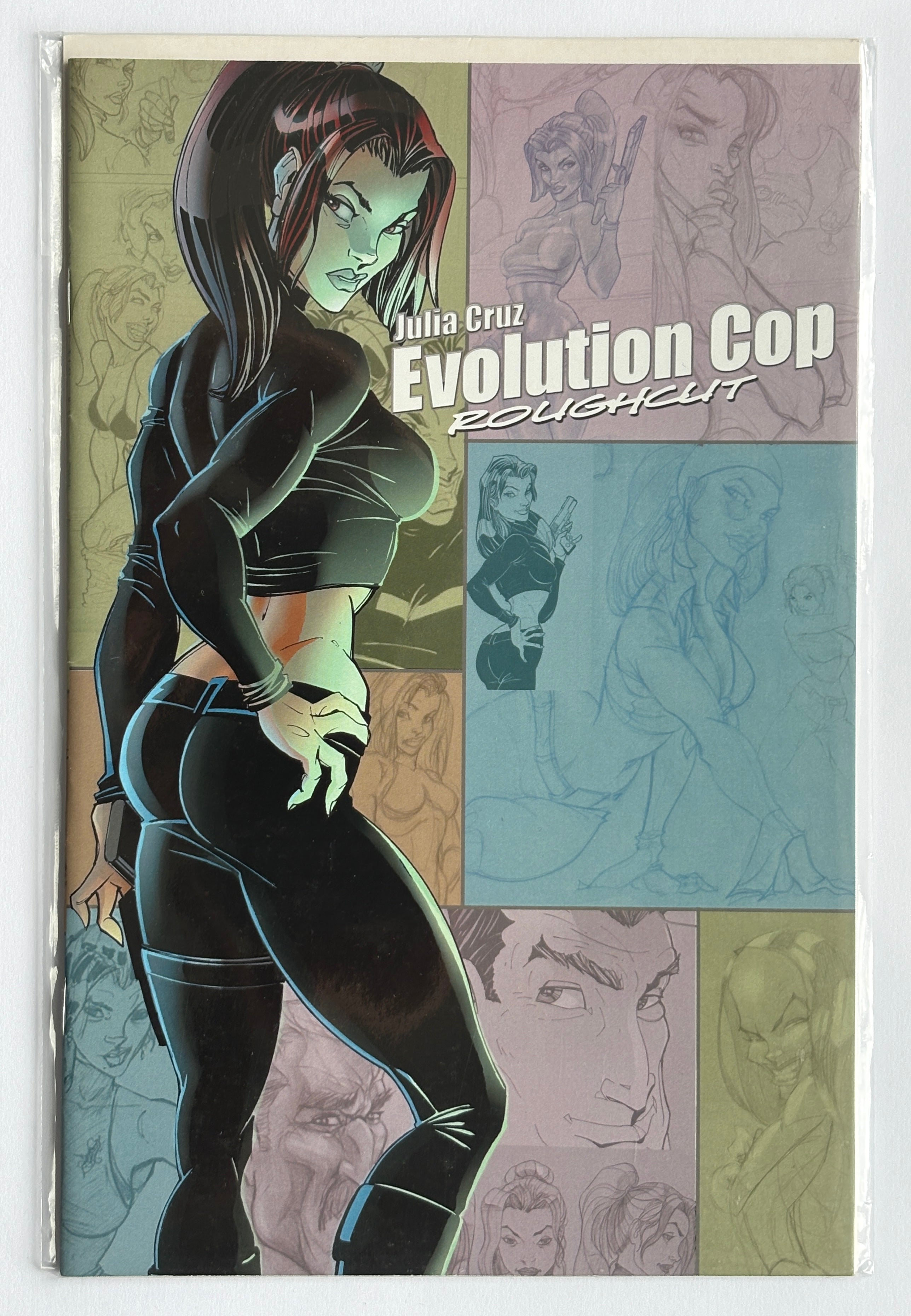 Julia Cruz Evolution Cop Roughcut #1 - Evolve Press 2004 VF 8.0