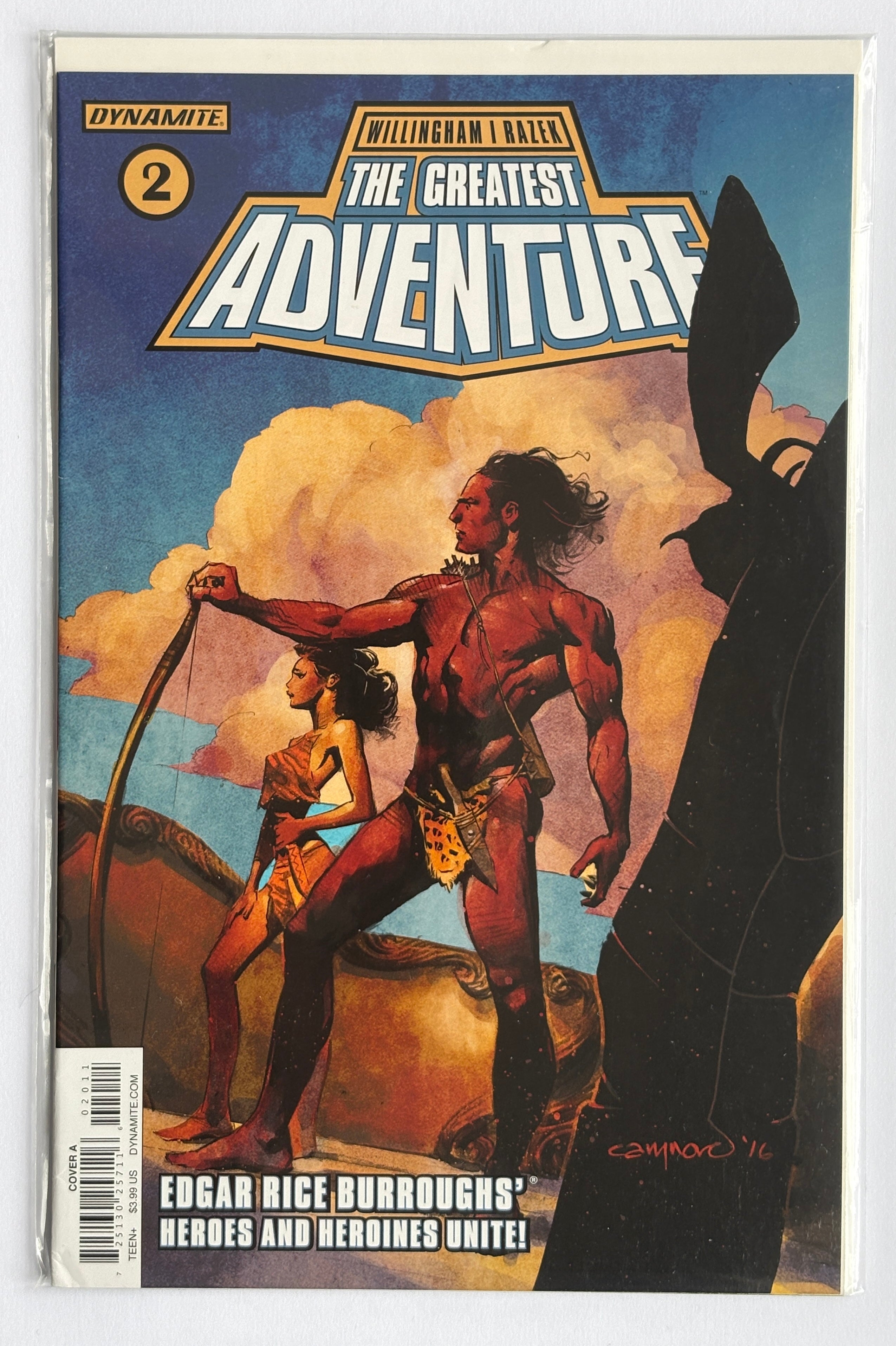 The Greatest Adventure #2 - 1st Printing Cover A - Dynamite Comics 2017 VF- 7.5
