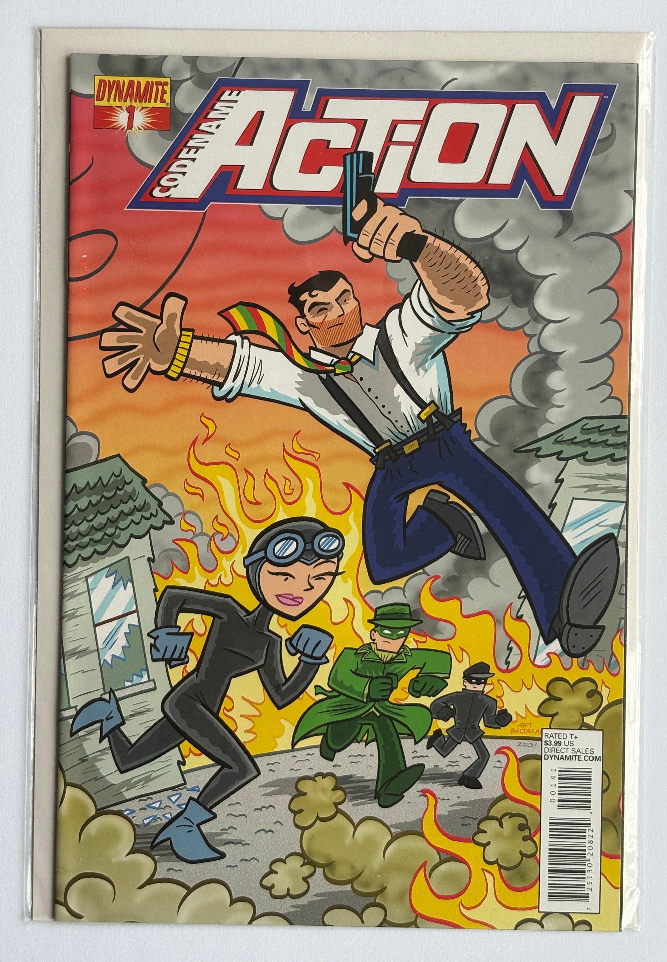 Codename Action #1 - 1st Printing - Dynamite Entertainment 2013 VF- 7.5