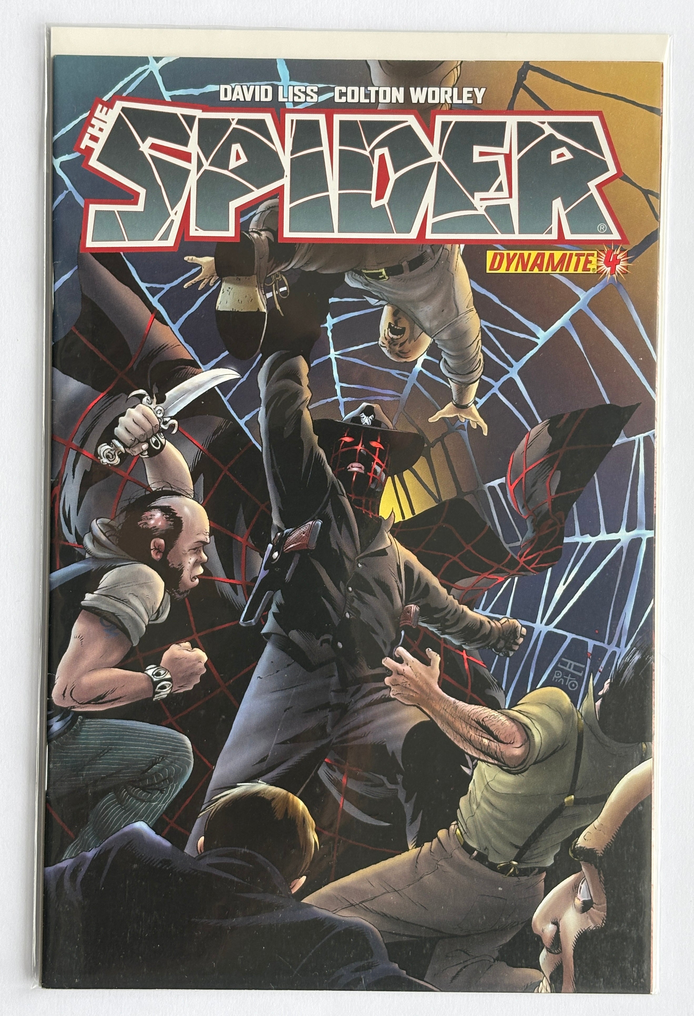 The Spider #4 - 1st Printing Dynamite Entertainment 2012 F/VF 7.0