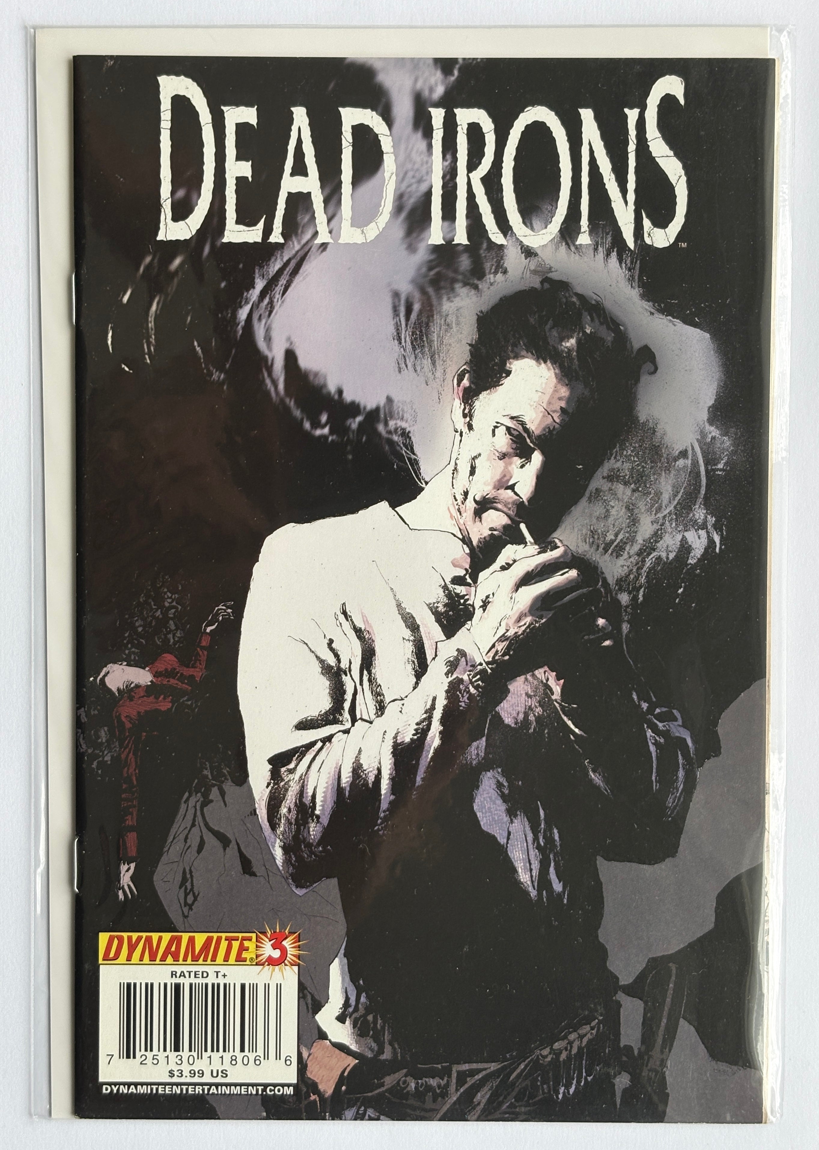 Dead Irons #3 (3 of 4) 1st Printing Cover B Dynamite Comics 2009 VF 8.0