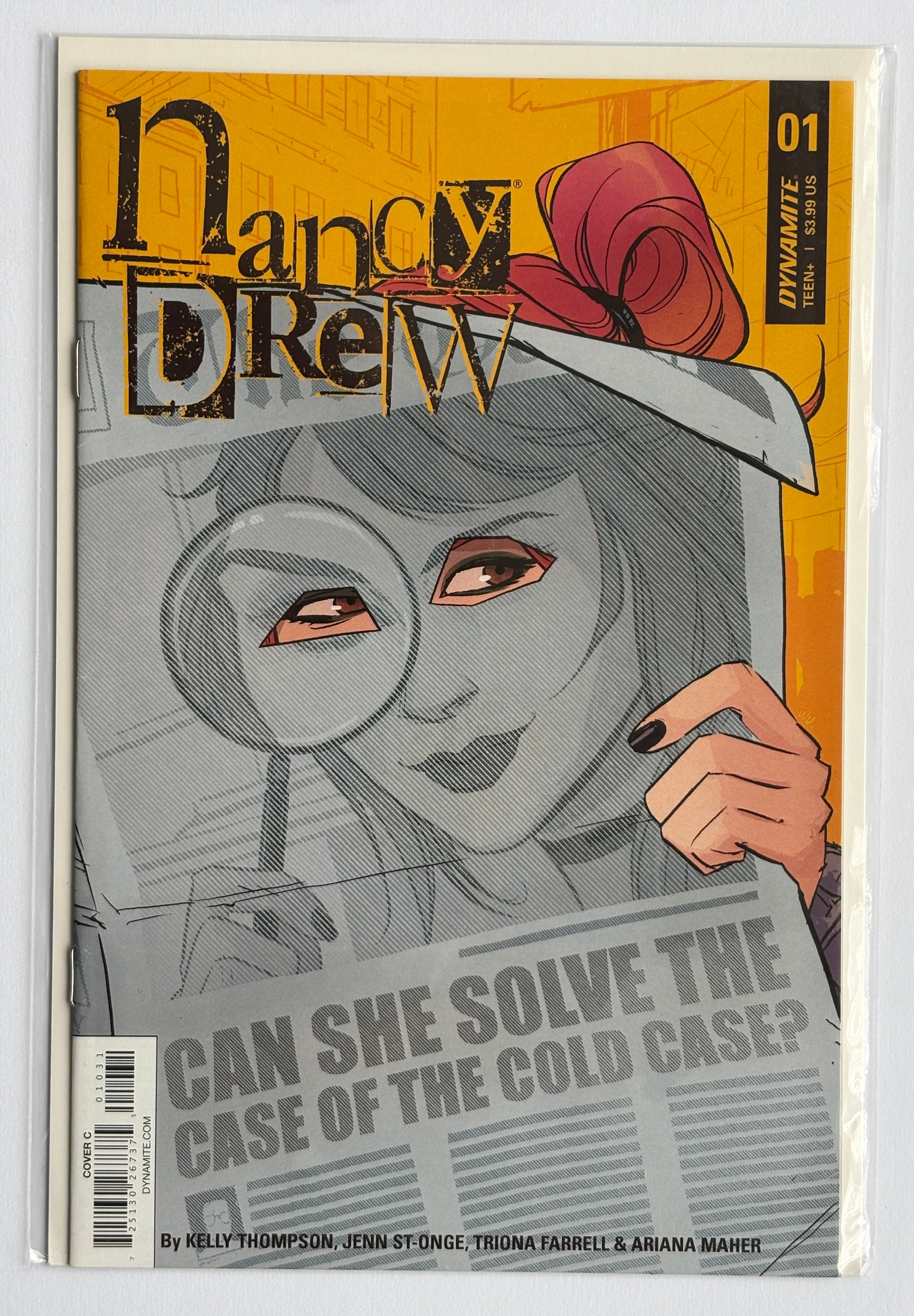 Nancy Drew #1 - 1st Printing Cover C - Dynamite Comics 2018 VF 8.0