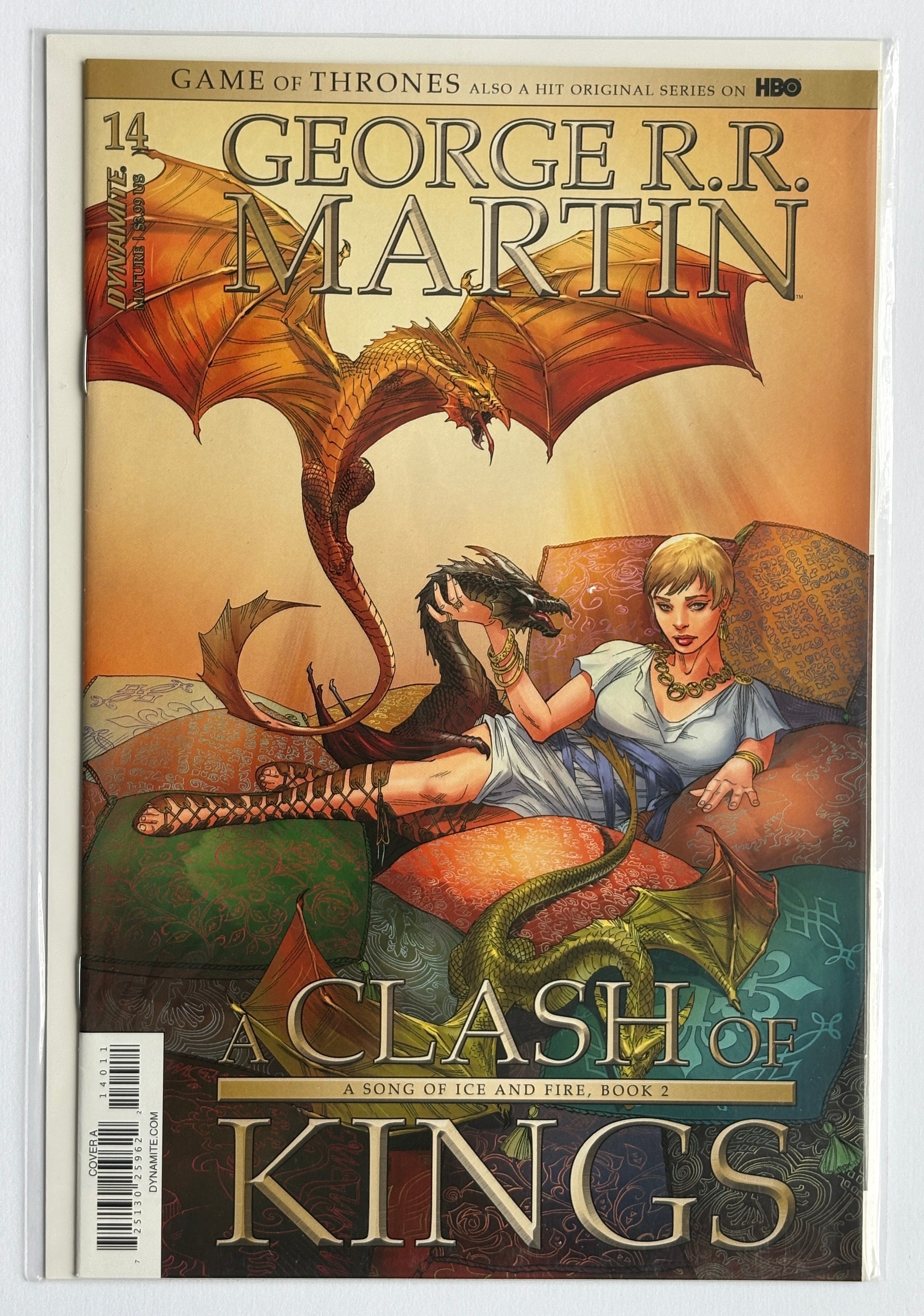 Clash of Kings #14 1st Printing Cover A George R.R Martin Dynamite 2018 VF+ 8.5
