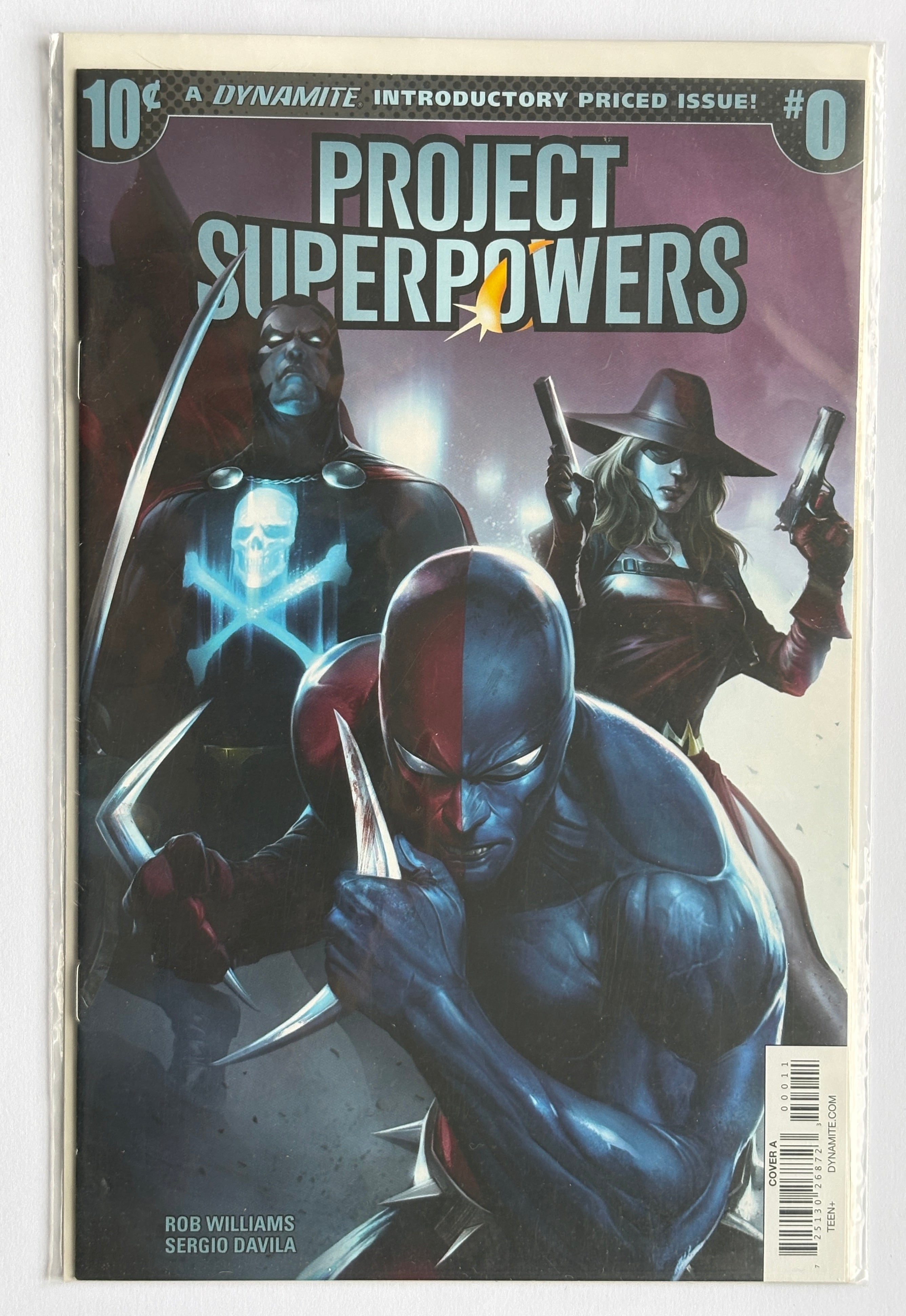 Project Superpowers #0 - 1st Printing Cover A Dynamite Comics 2018 VF 8.0