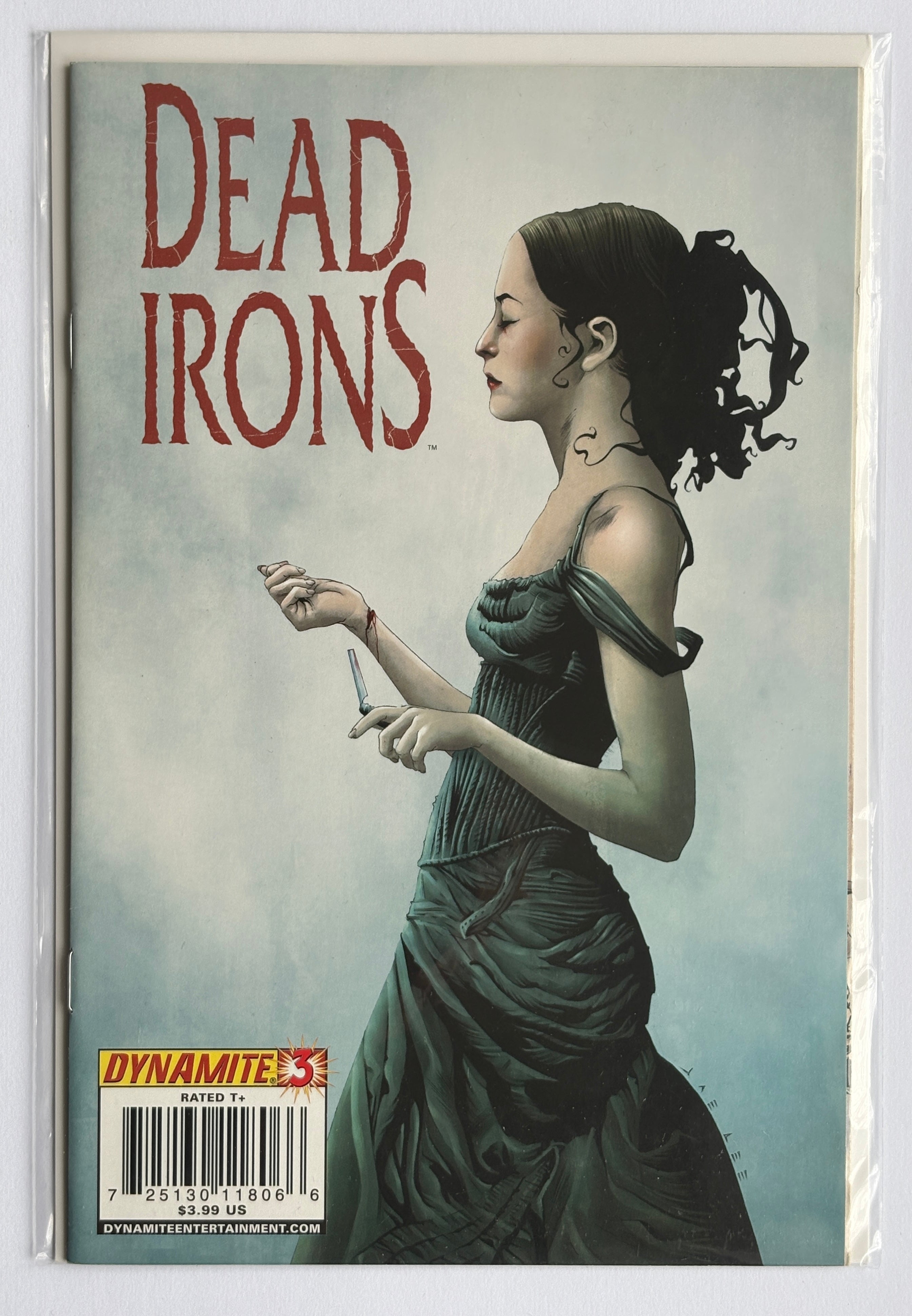 Dead Irons #3 - 1st Printing Jae Lee Cover Dynamite Comics 2009 VF/NM 9.0