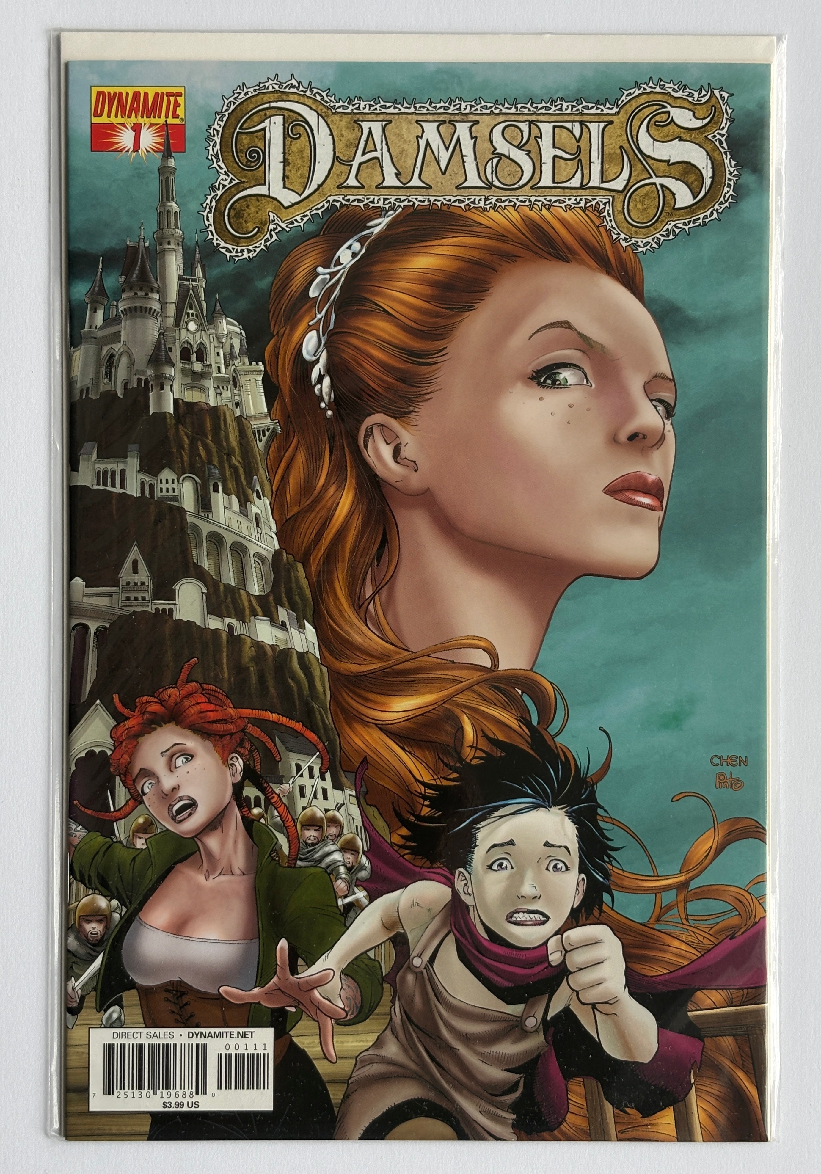 Damsels #1 - 1st Printing - Dynamite Comics 2012 VF+ 8.5