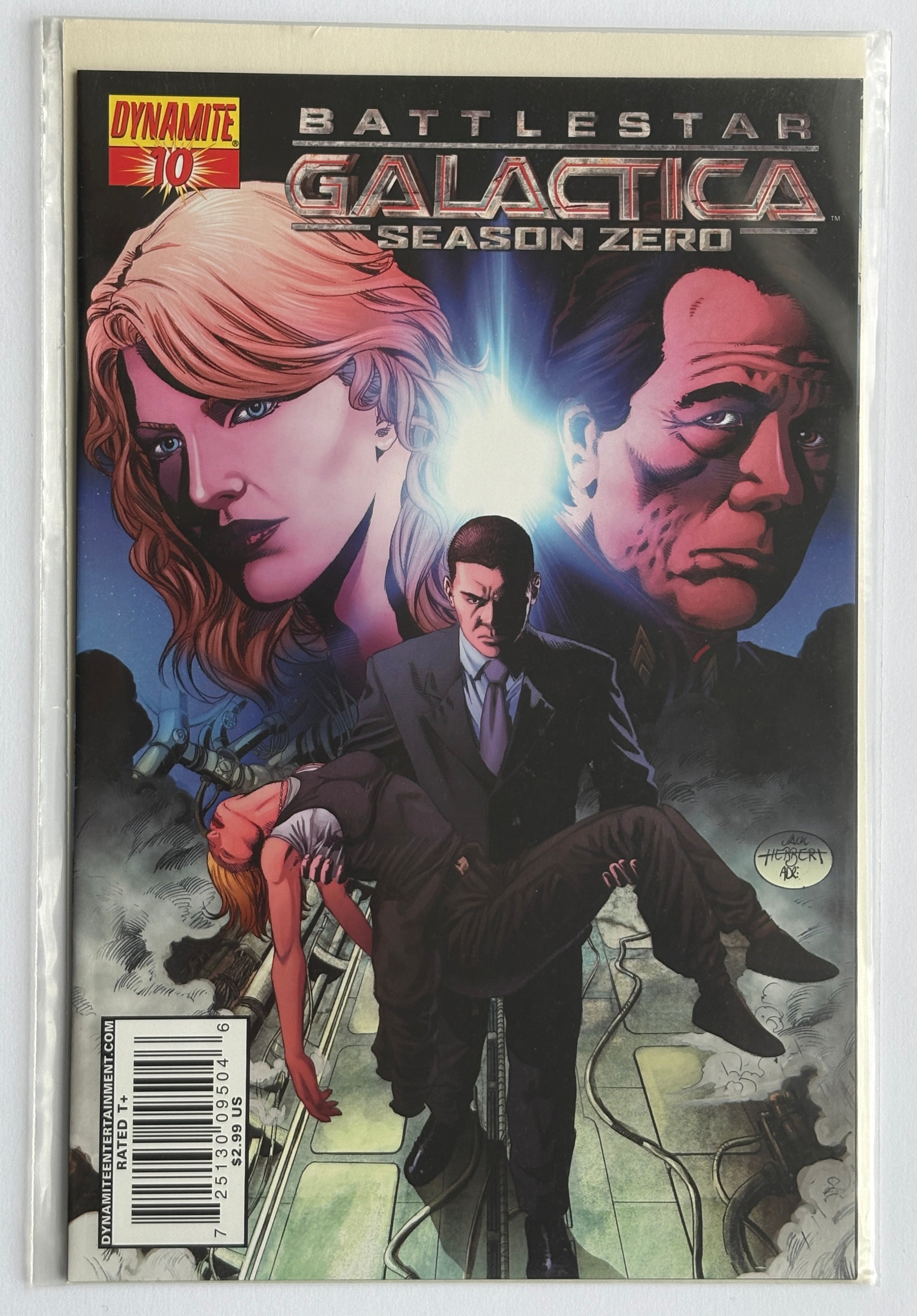 Battlestar Galactica Season Zero #10 1st Printing Dynamite Comics 2008 F/VF 7.0