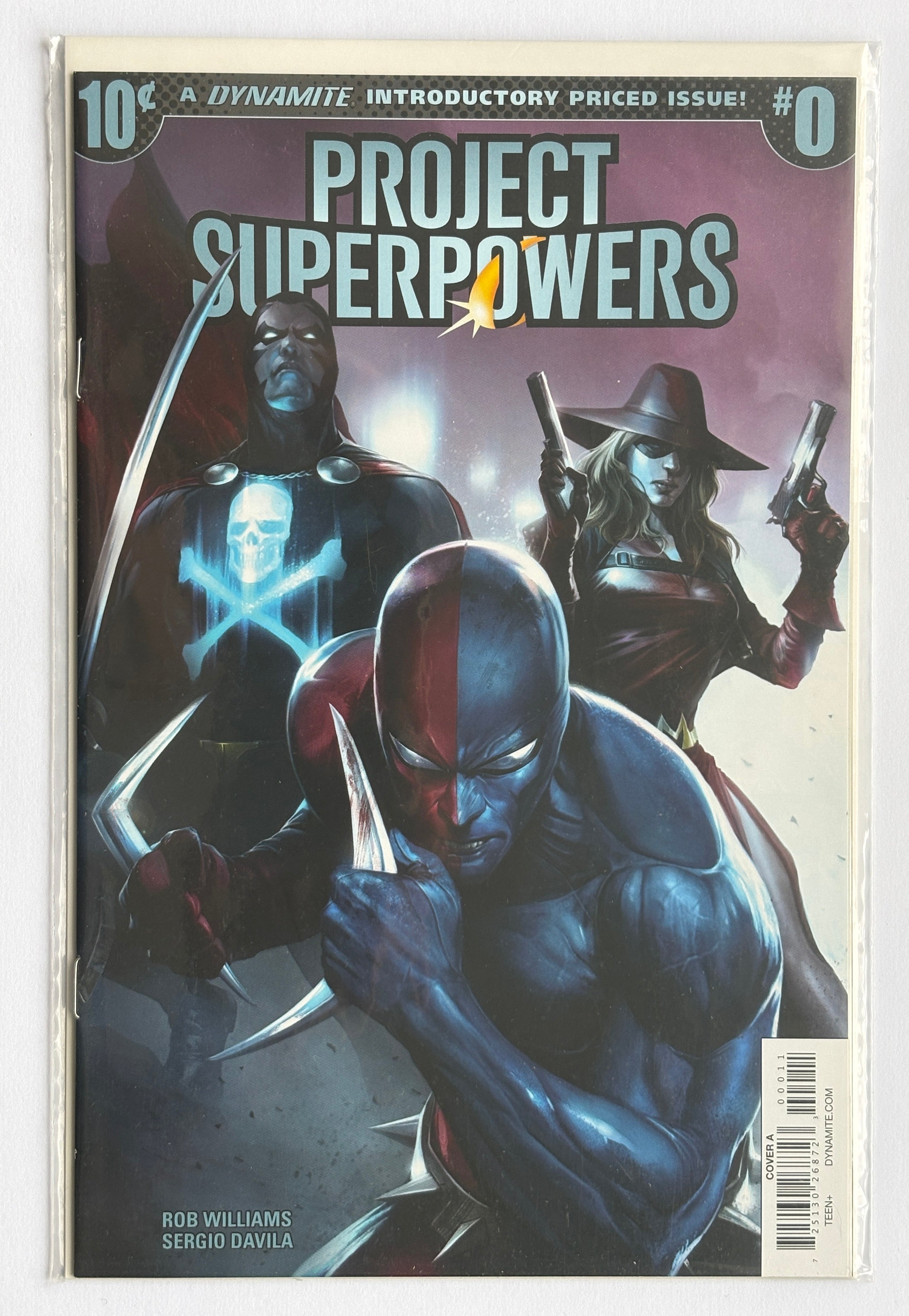 Project Superpowers #0 - 1st Printing Cover A - Dynamite Comics 2018 VF- 7.5