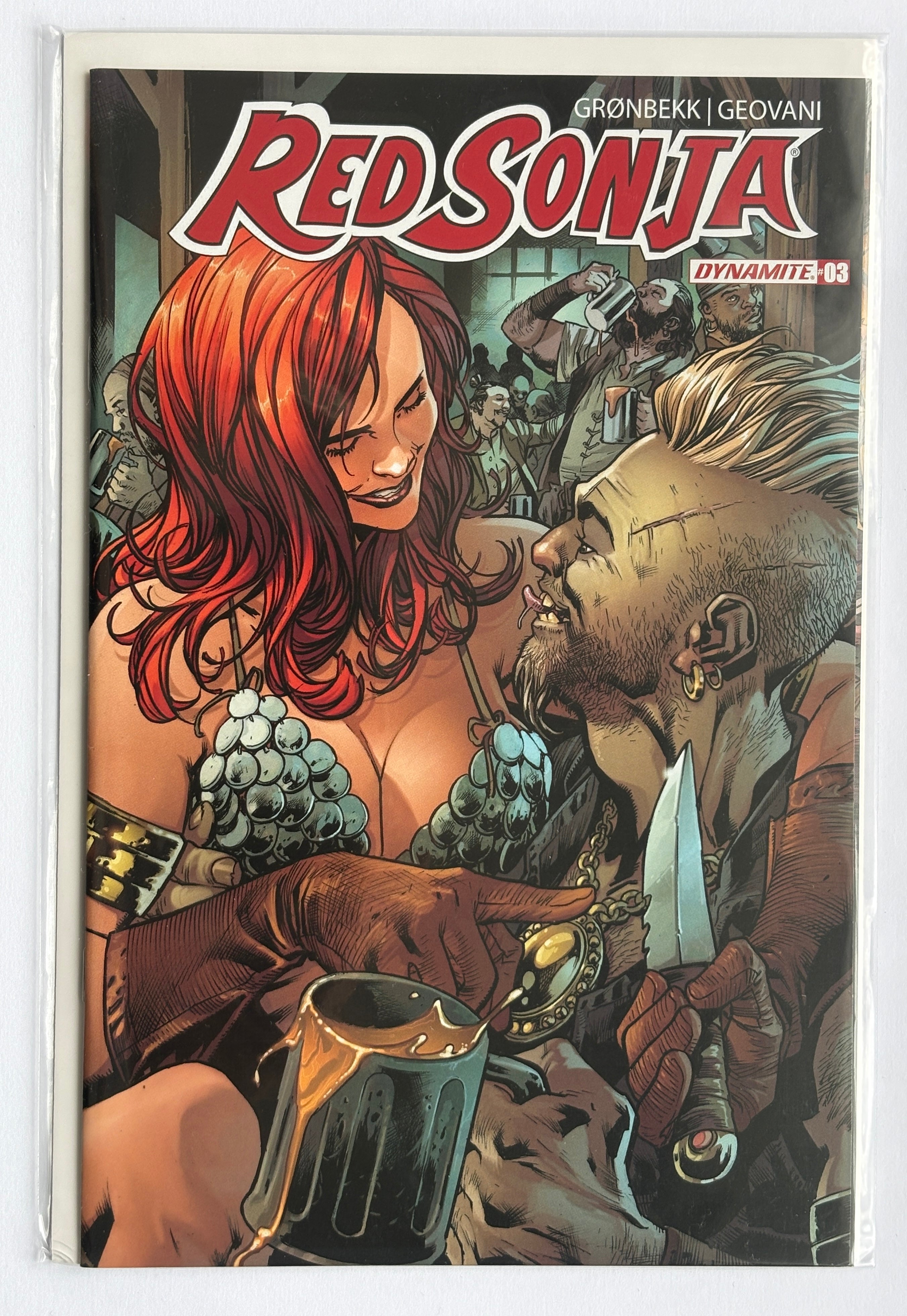 Red Sonja #3 - 1st Print Incentive Cover F Dynamite September 2003 VF+ 8.5