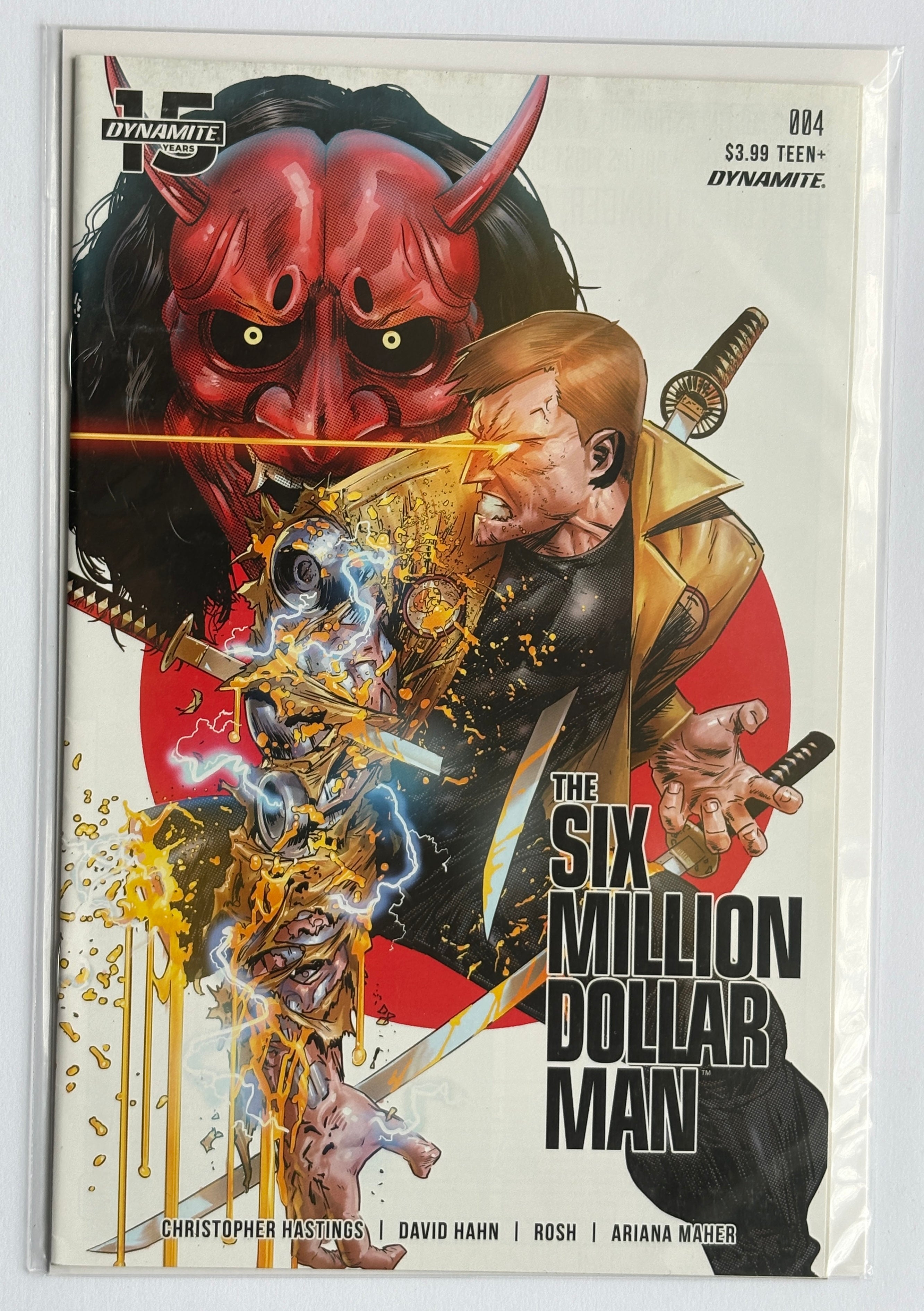 The Six Million Dollar Man #4 - 1st Printing Dynamite Comics 2019 FN 6.0