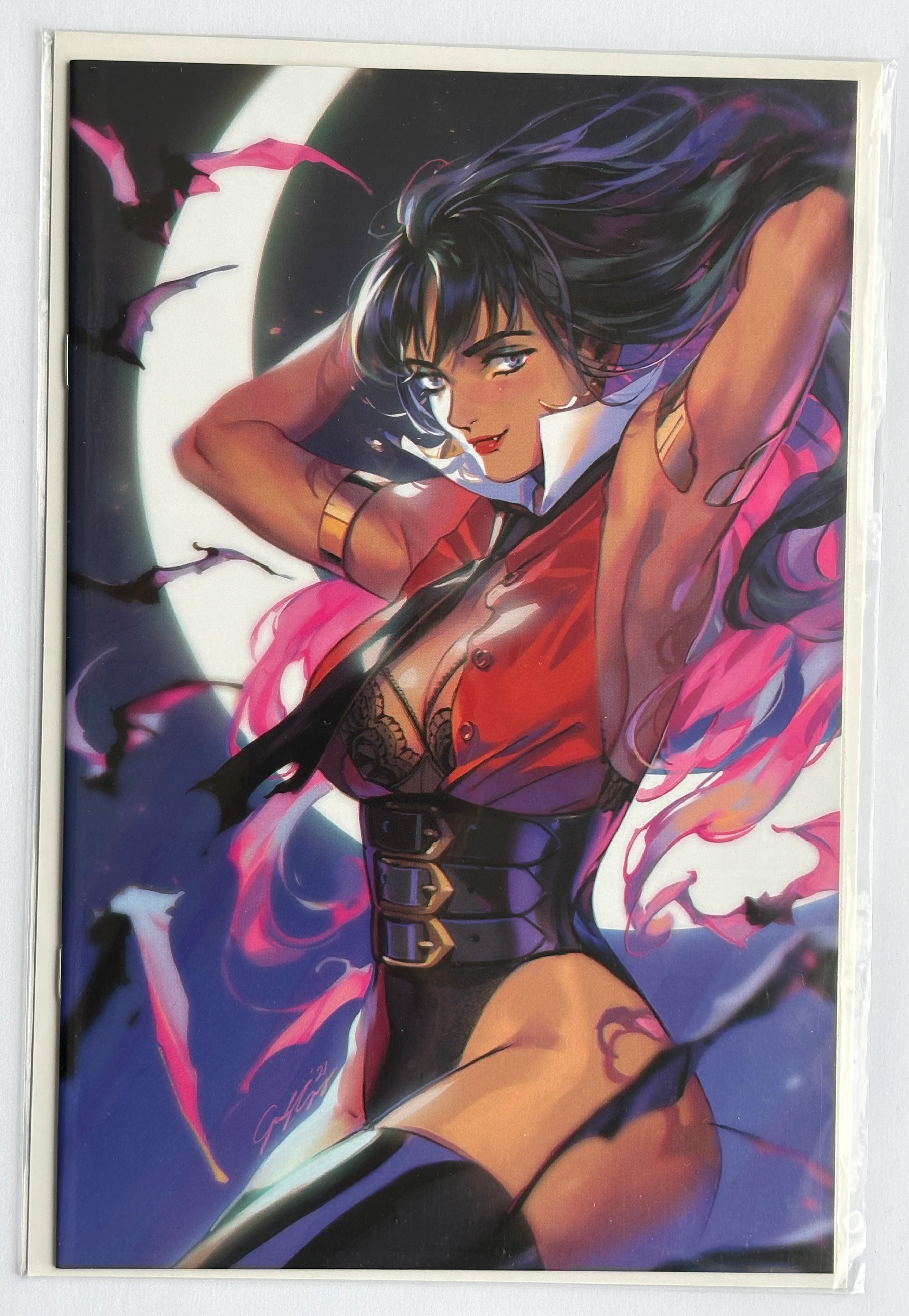 Vampirella #24 - Judy Jong Virgin Variant Dynamite Comics 2021 NM 9.4