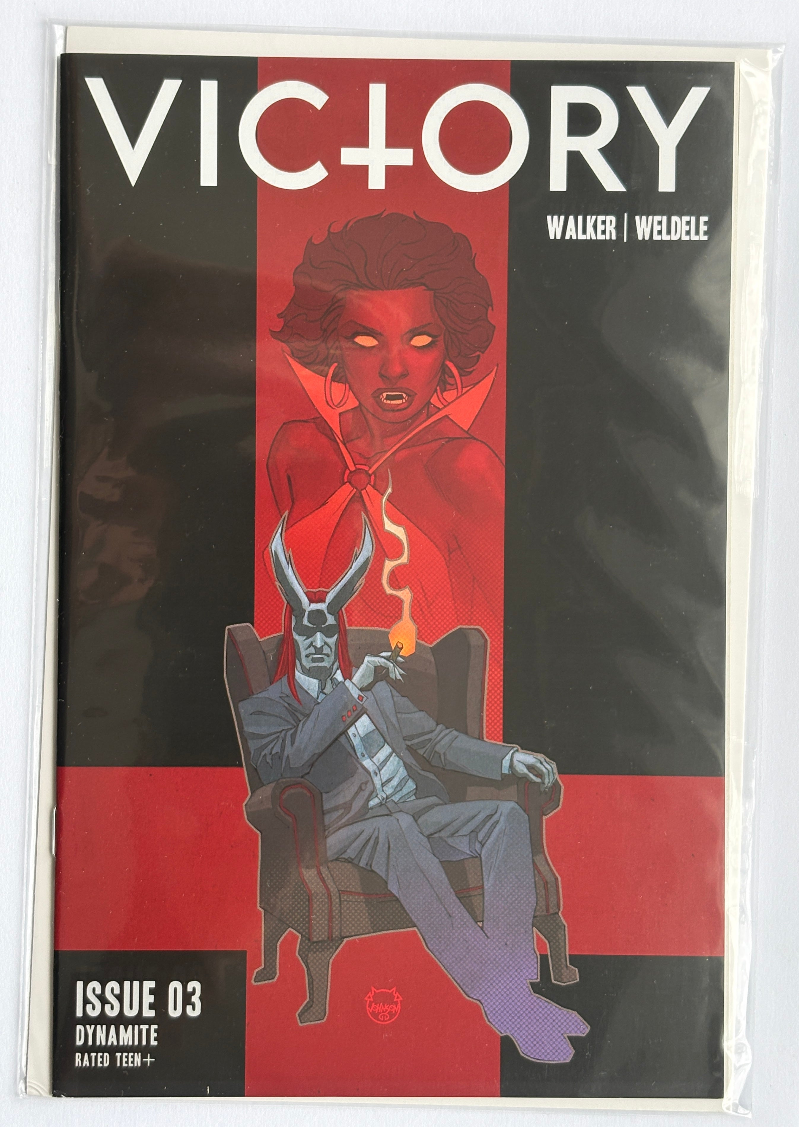 Victory #3 - 1st Printing Cover A Dynamite Entertainment 2023 VF/NM 9.0