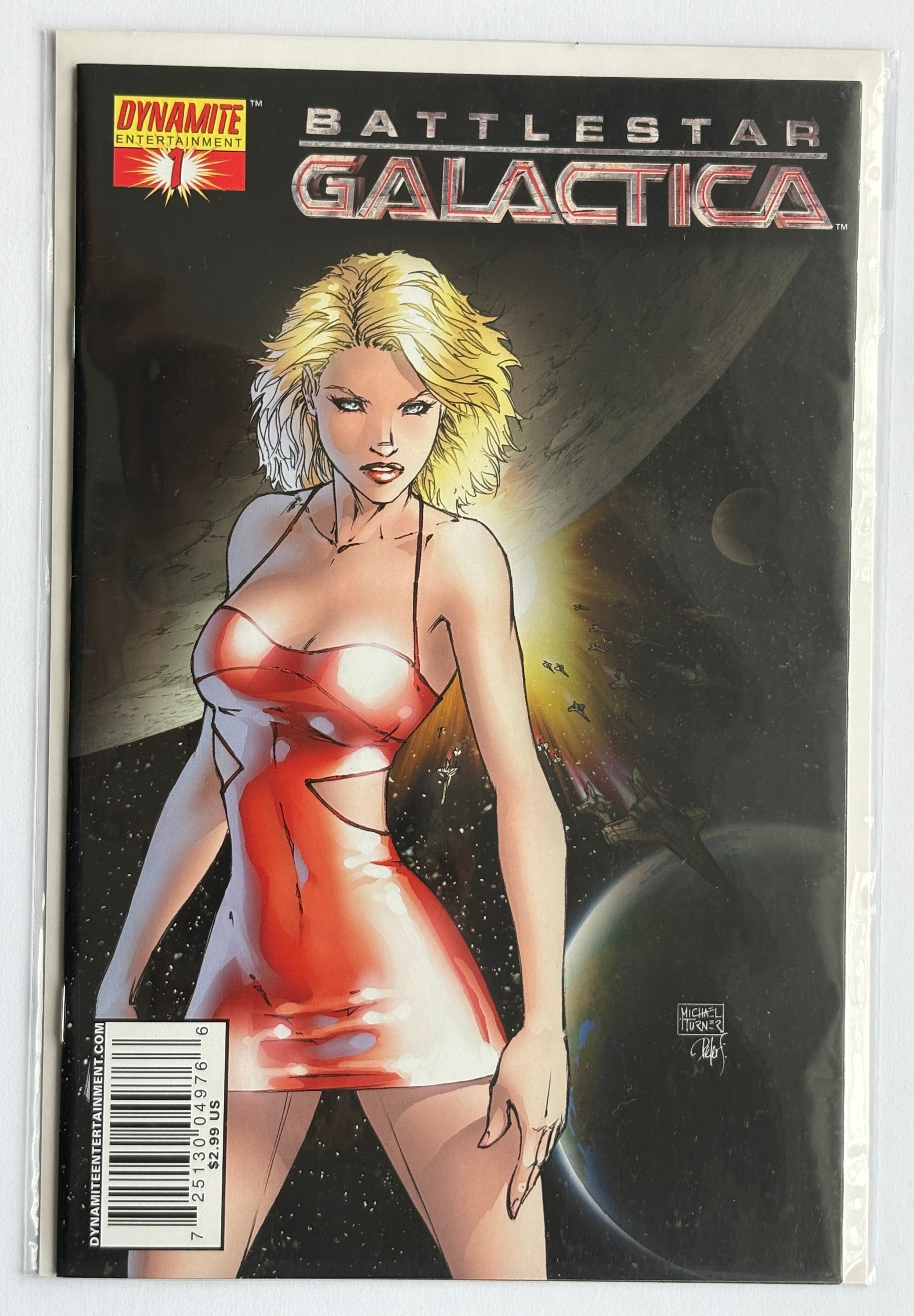 Battlestar Galactica #1 - 1st Printing Turner Cover A Dynamite 2006 NM- 9.2