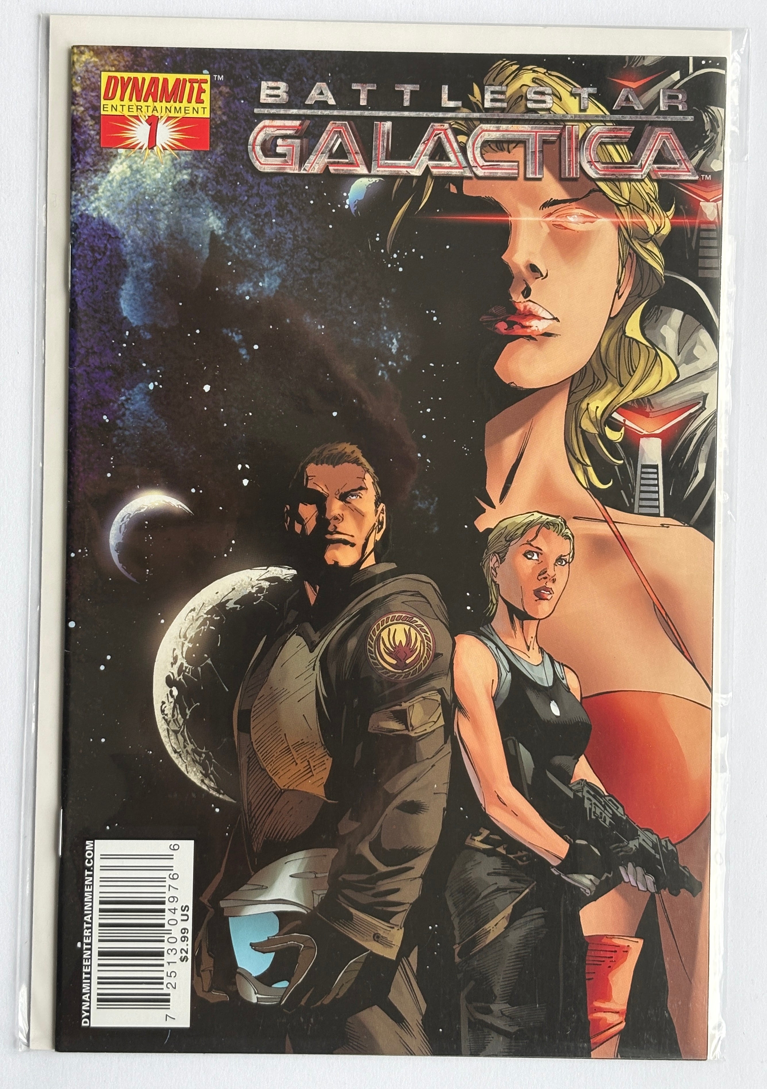 Battlestar Galactica #1 - 1st Printing Cover B Dynamite 2006 VF+ 8.5