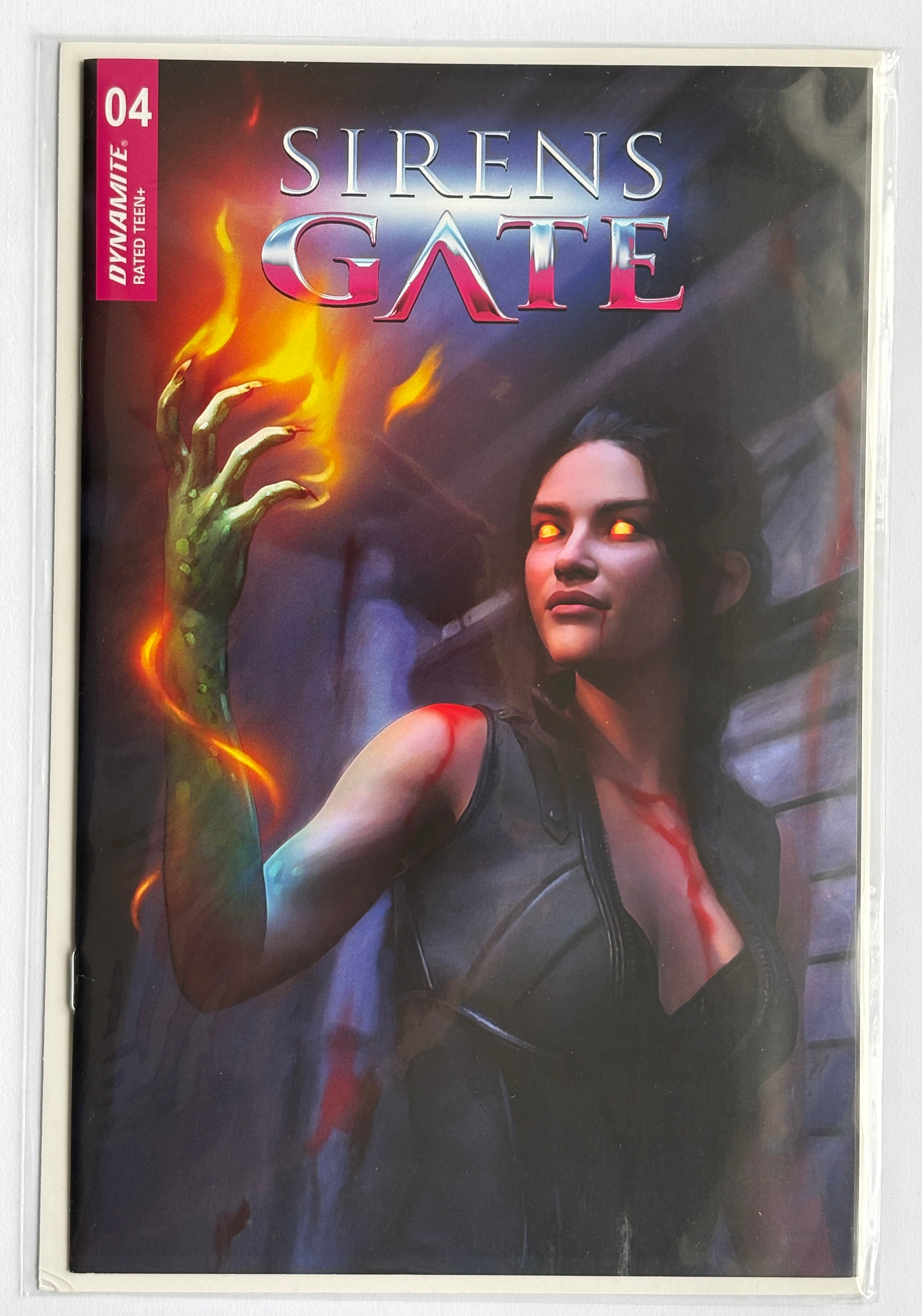 Sirens Gate #4 - 1st Printing Incentive Cover C Dynamite 2022 VF/NM 9.0