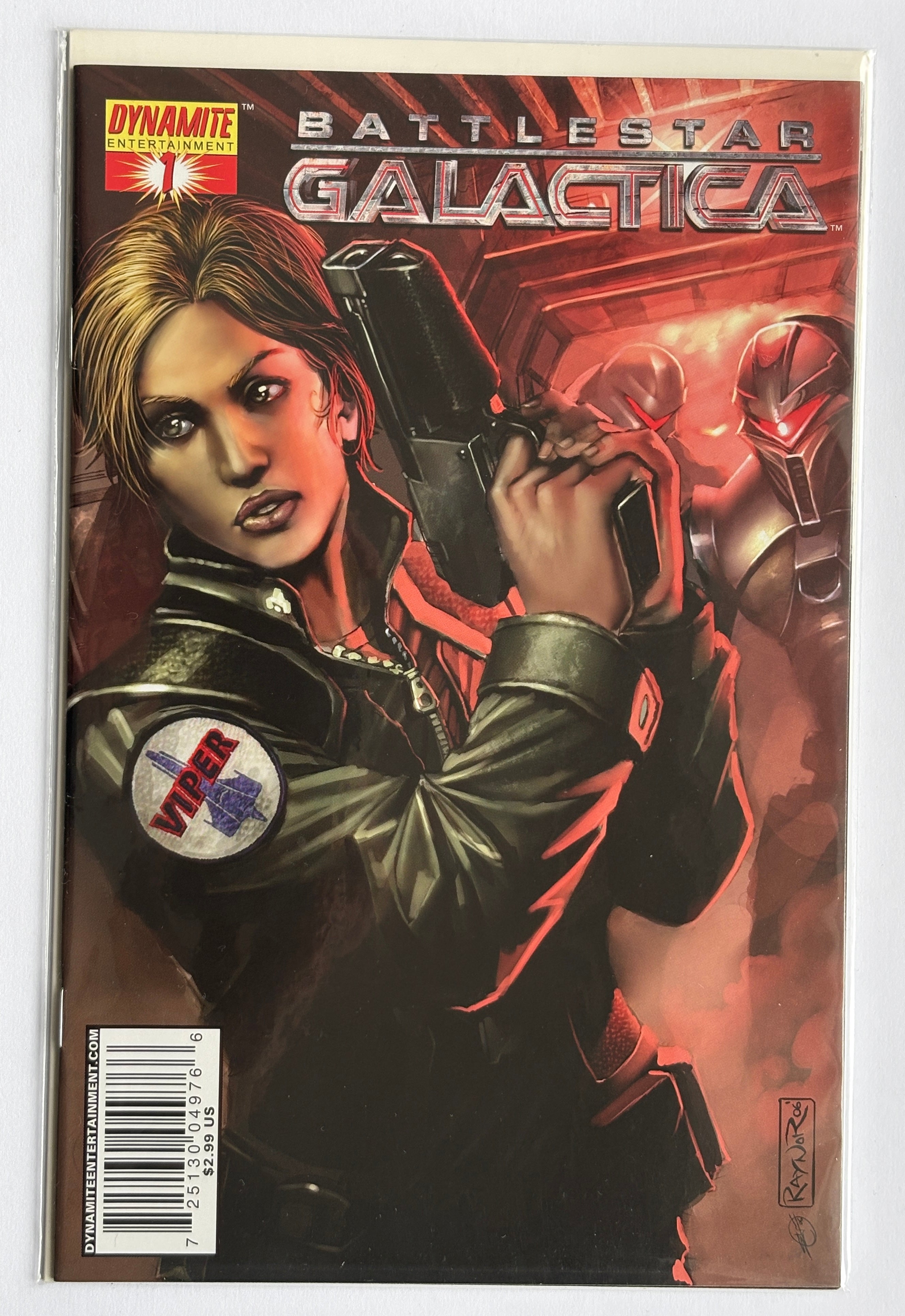 Battlestar Galactica #1 - 1st Printing Cover C Dynamite 2006 VF+ 8.5