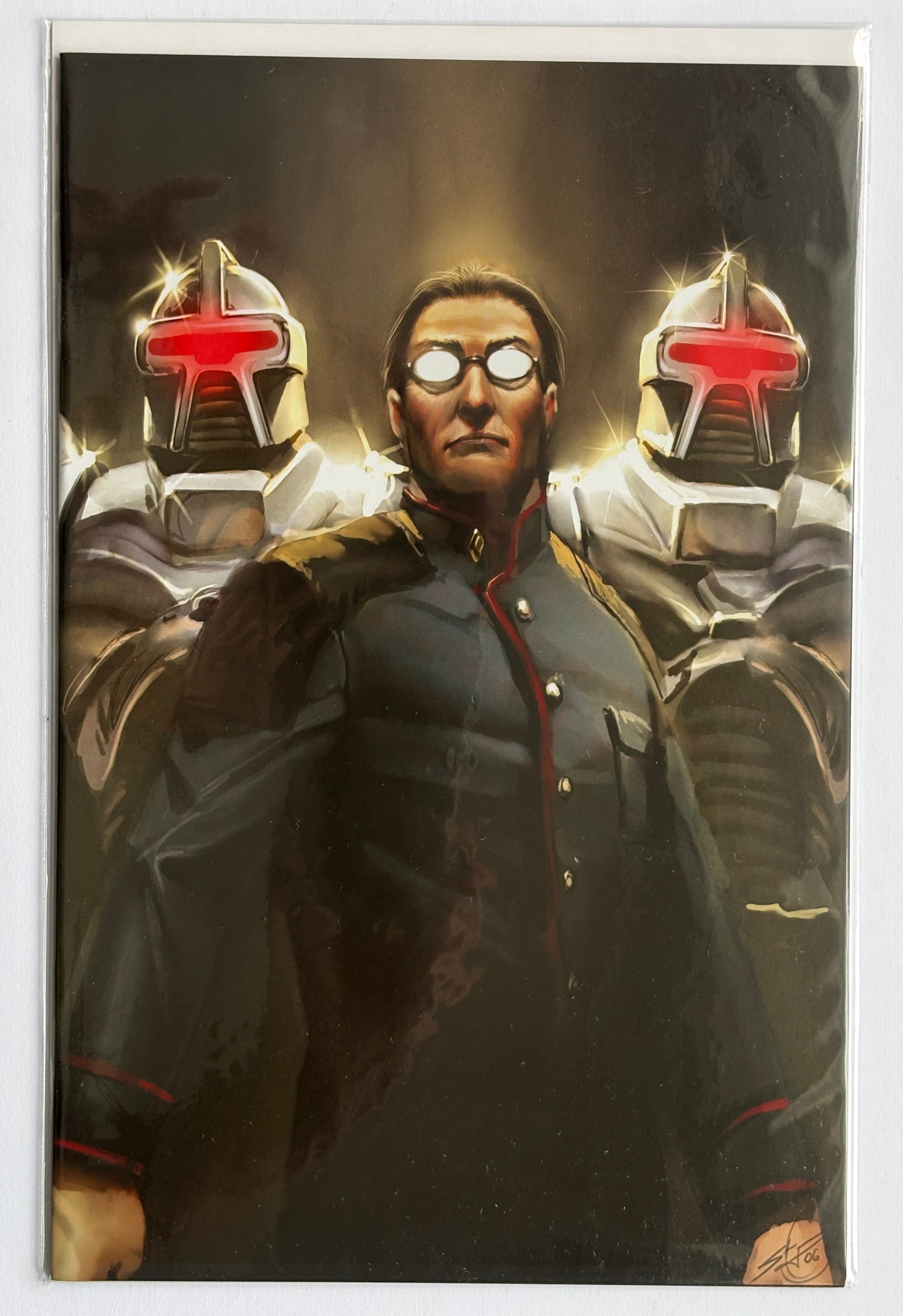 Battlestar Galactica #6 - Retailer Virgin  Incentive Variant Dynamite 2007 VF/NM 9.0