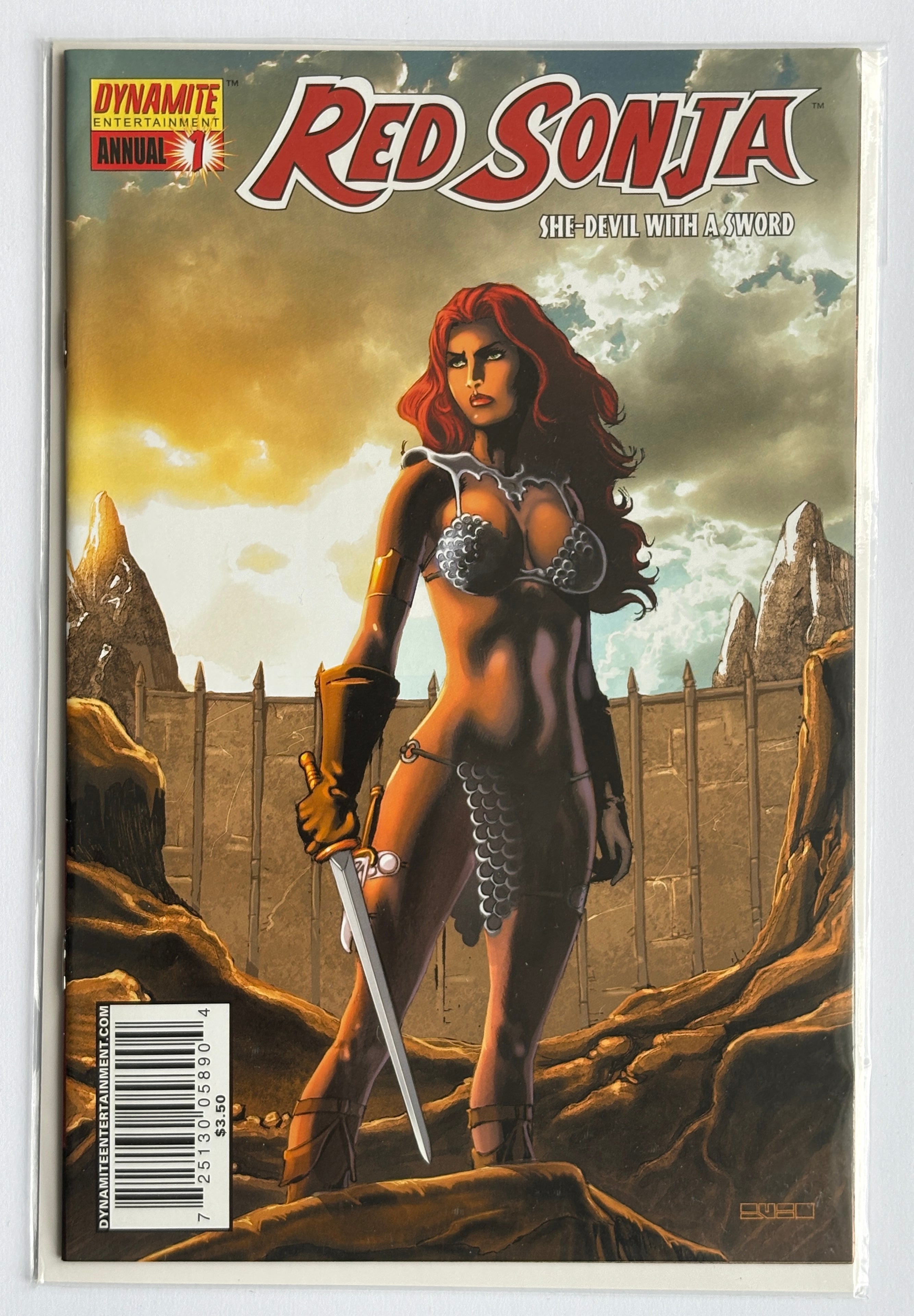 Red Sonja Annual #1 - 1st Printing - Dynamite Comics 2015 VF- 7.5