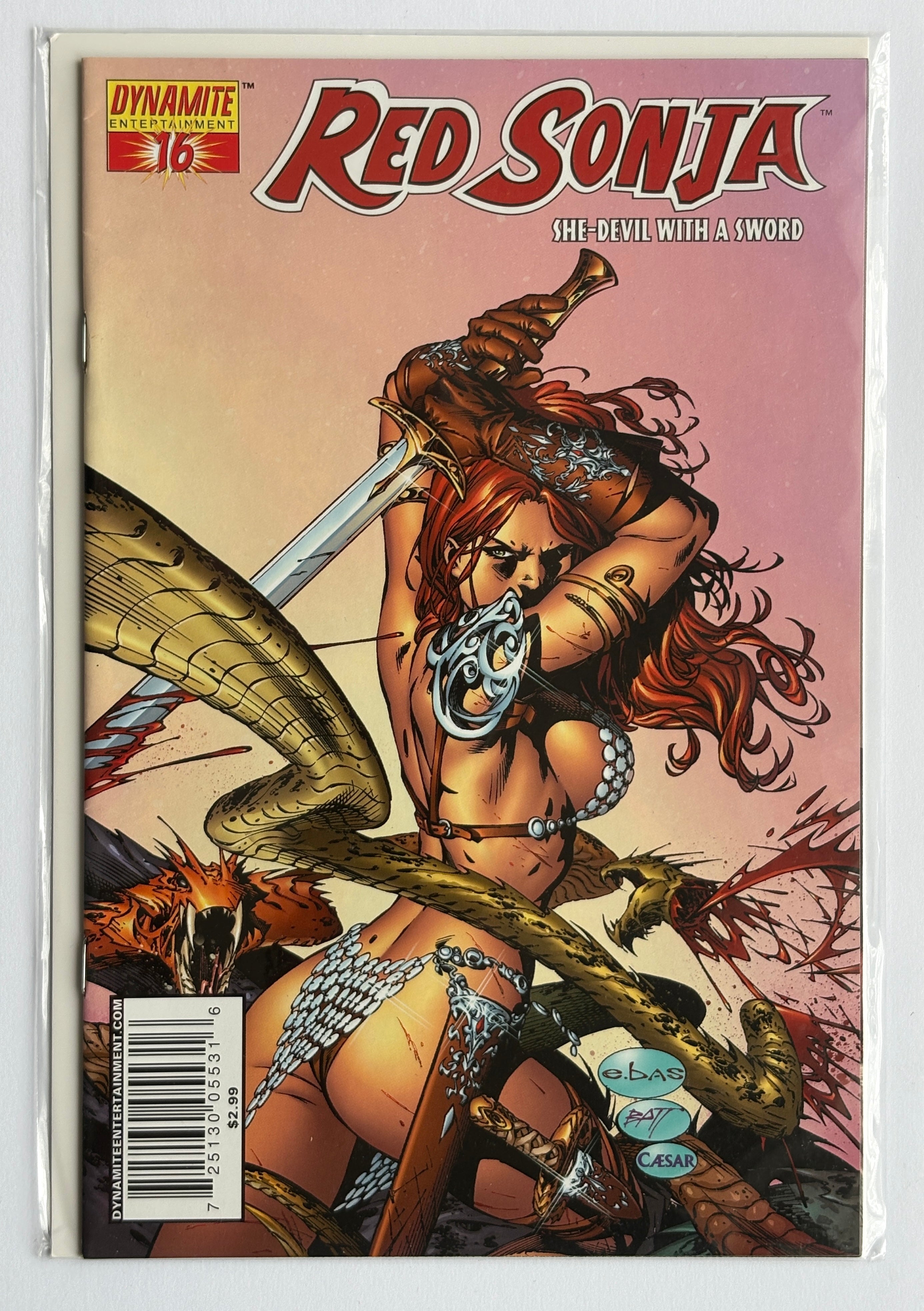 Red Sonja #16 - 1st Printing - Dynamite Comics 2006 VF 8.0