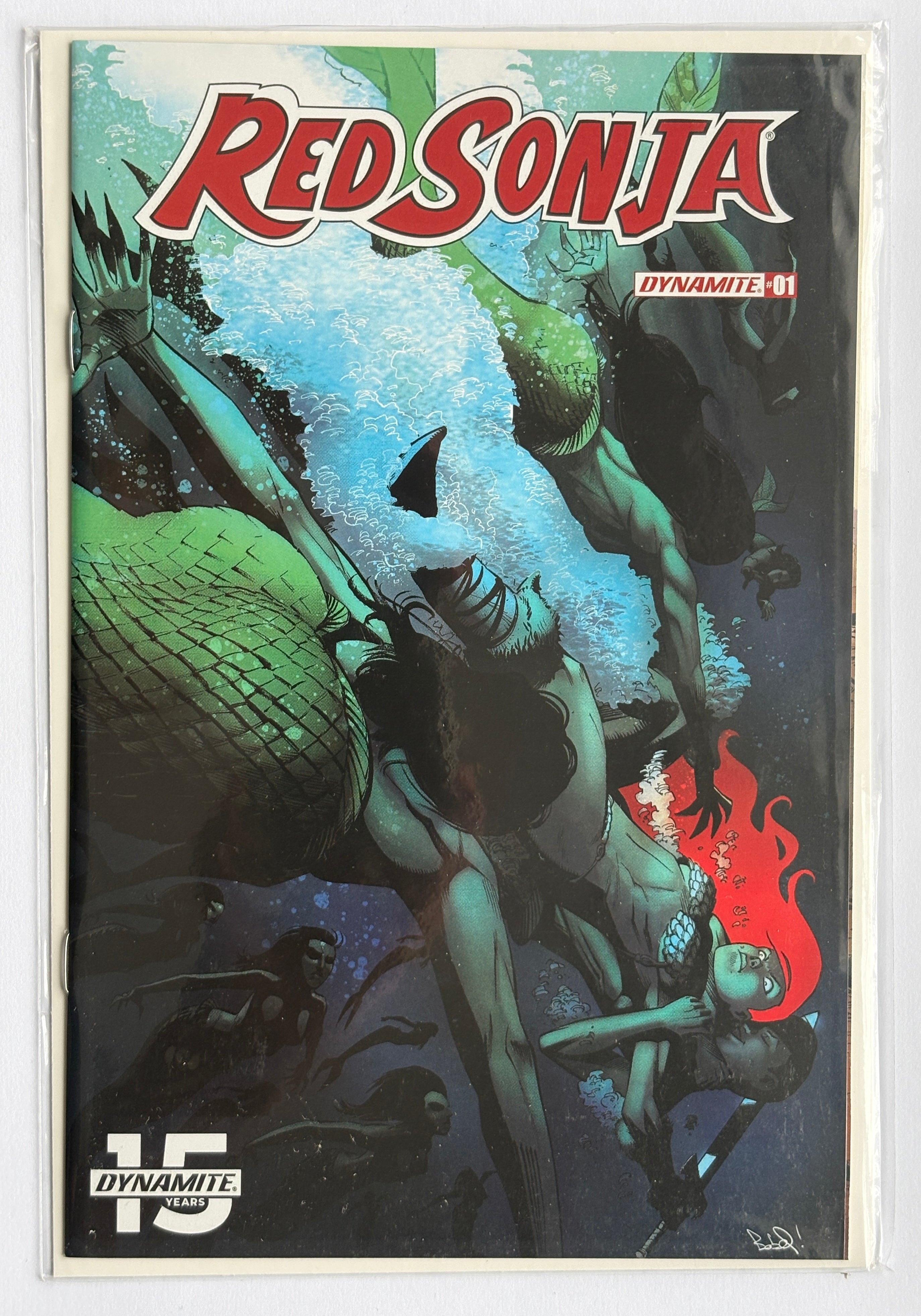 Red Sonja #1 - Seduction Variant 1st Printing - Dynamite Comics 2019 NM- 9.2