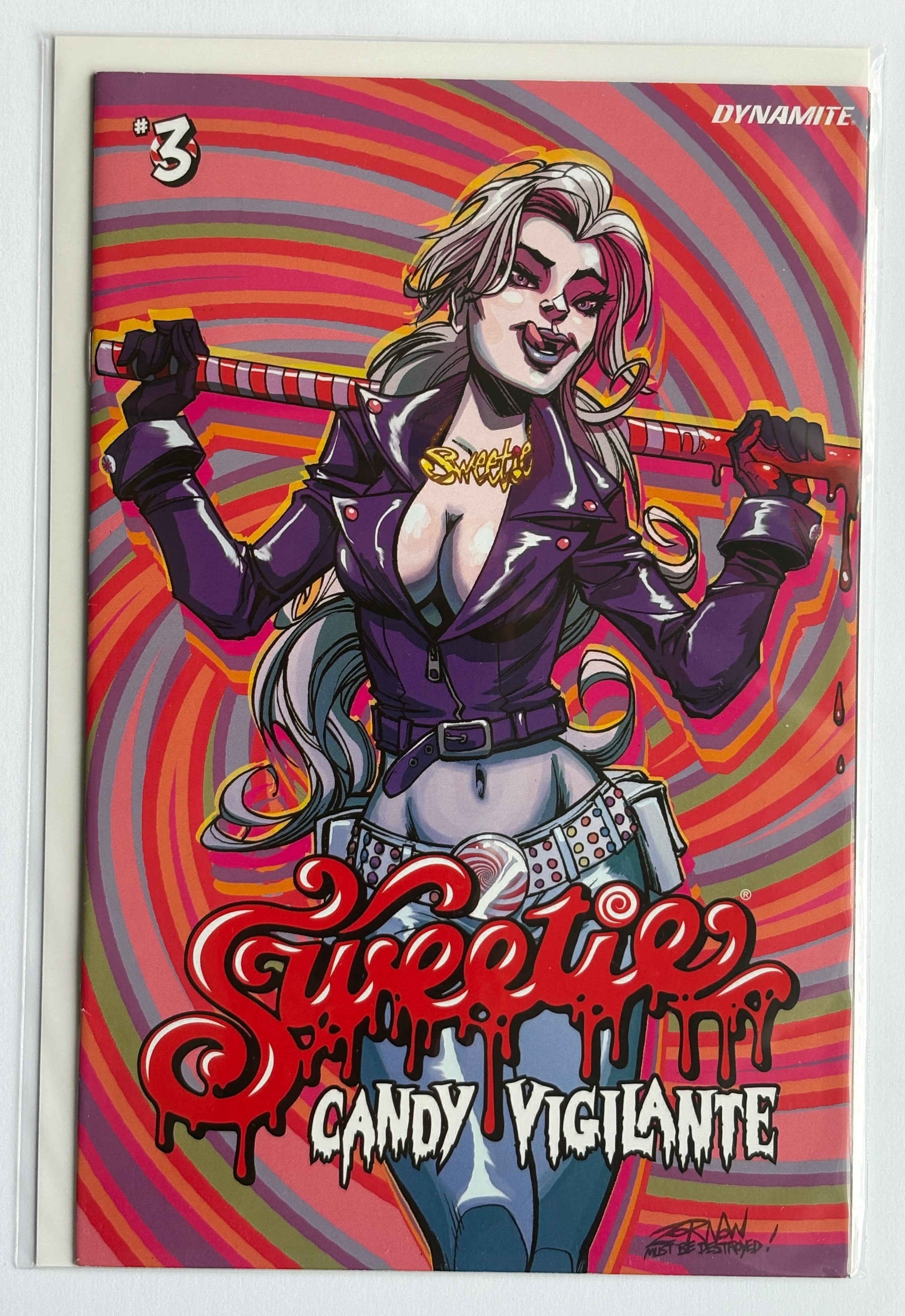 Sweetie Candy Vigilante #3 - 1st Printing Cover A Dynamite 2022 VF 8.0