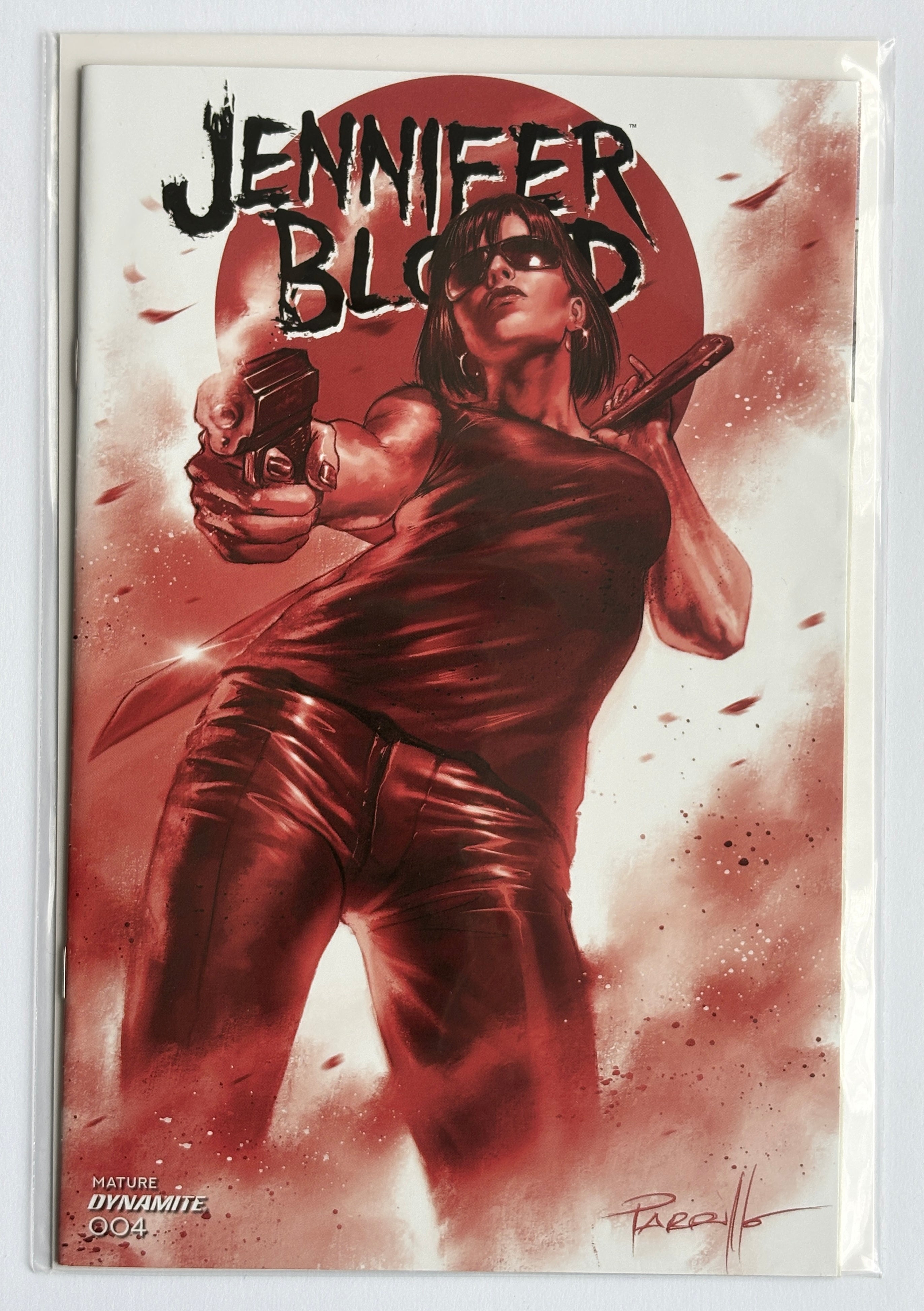 Jennifer Blood #4 - Parrillo Incentive Variant Dynamite 2021 VF+ 8.5