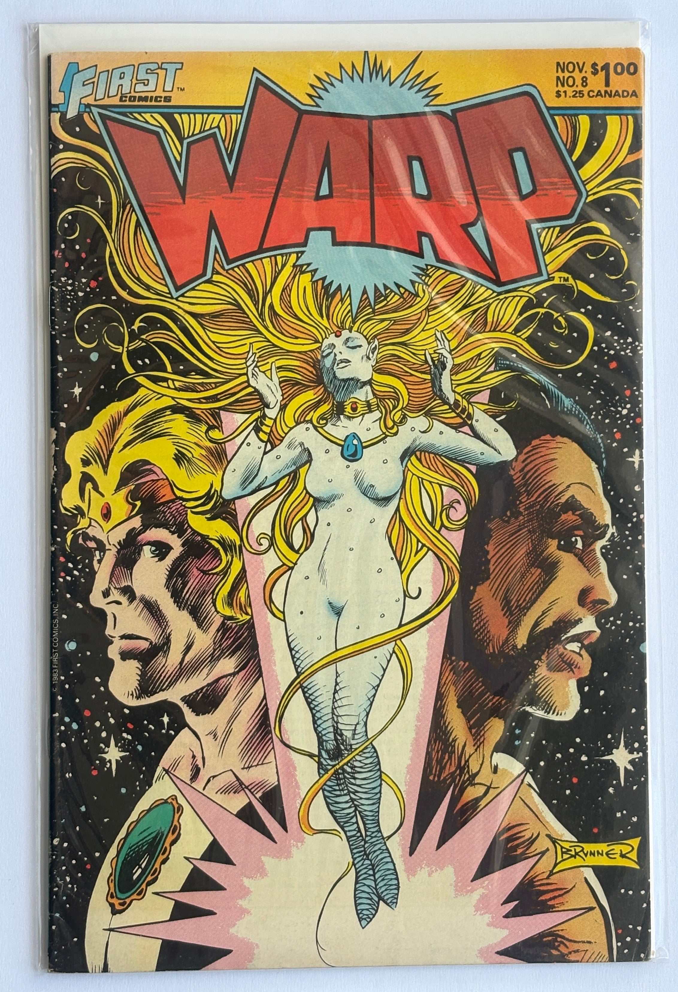 Warp #8 - First Comics - Paradox Lost Part 8 - First Comics November 1983 FN 6.0