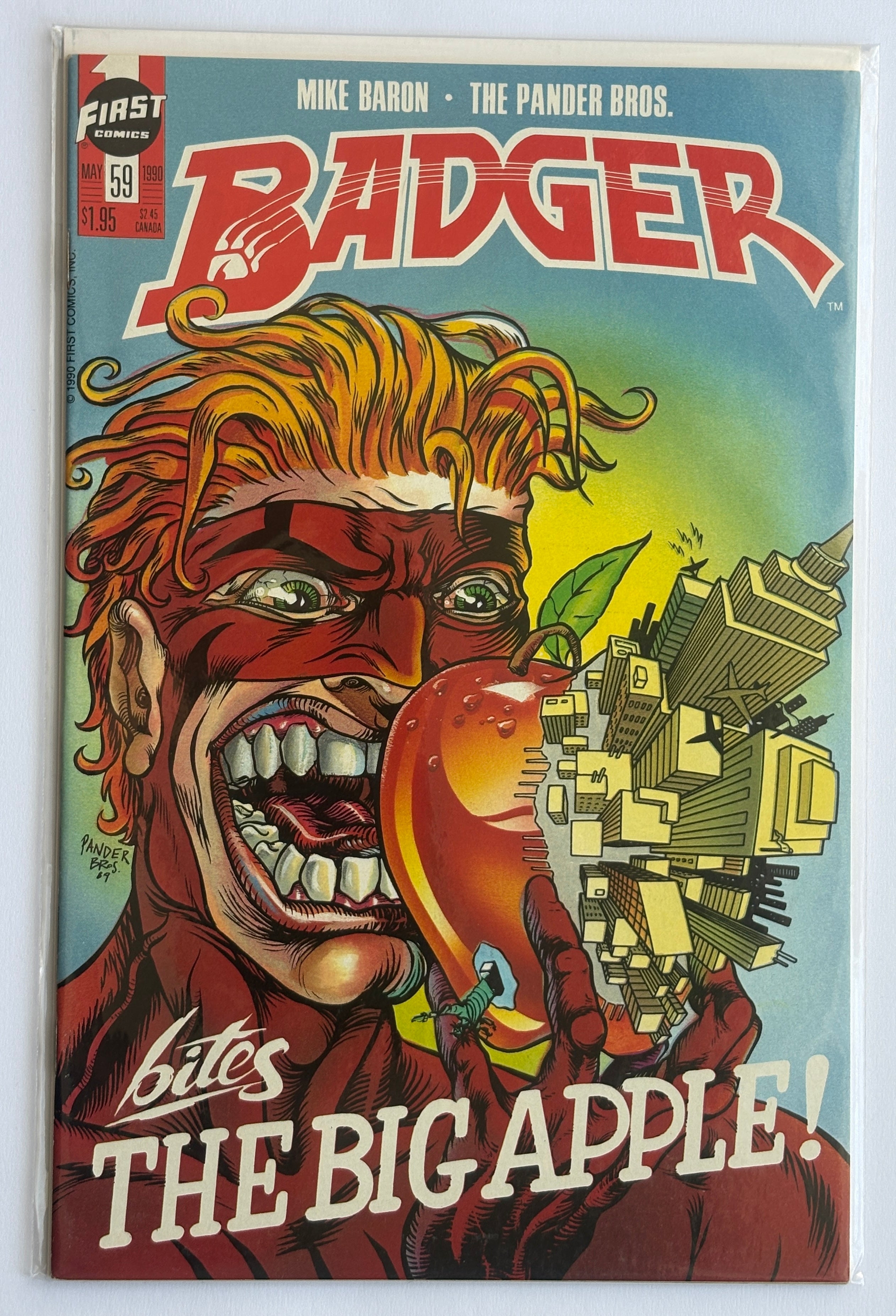 Badger #59 - First Comics Inc - May 1990 VF 8.0