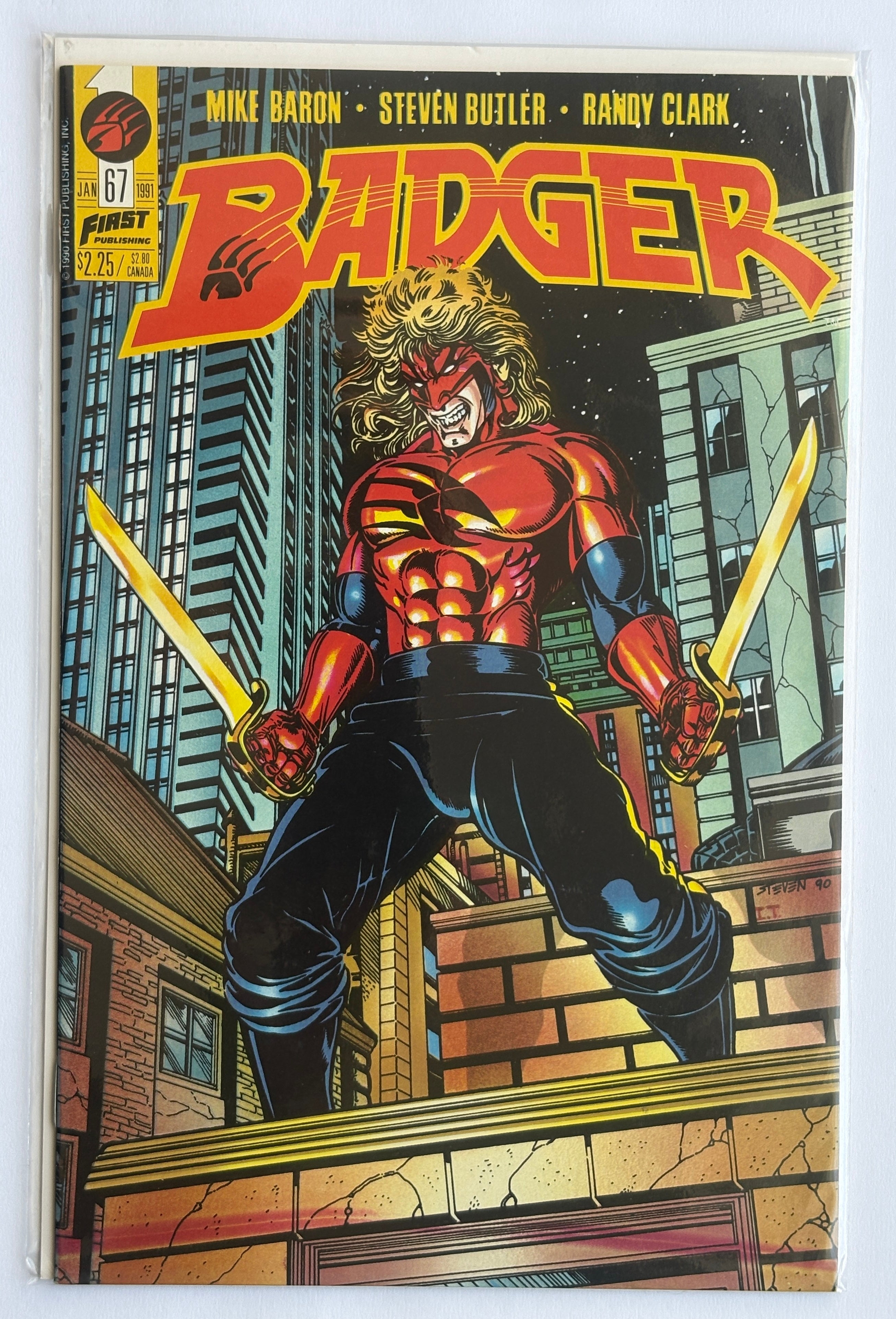Badger #67 - First Comics Inc - January 1991 VF 8.0