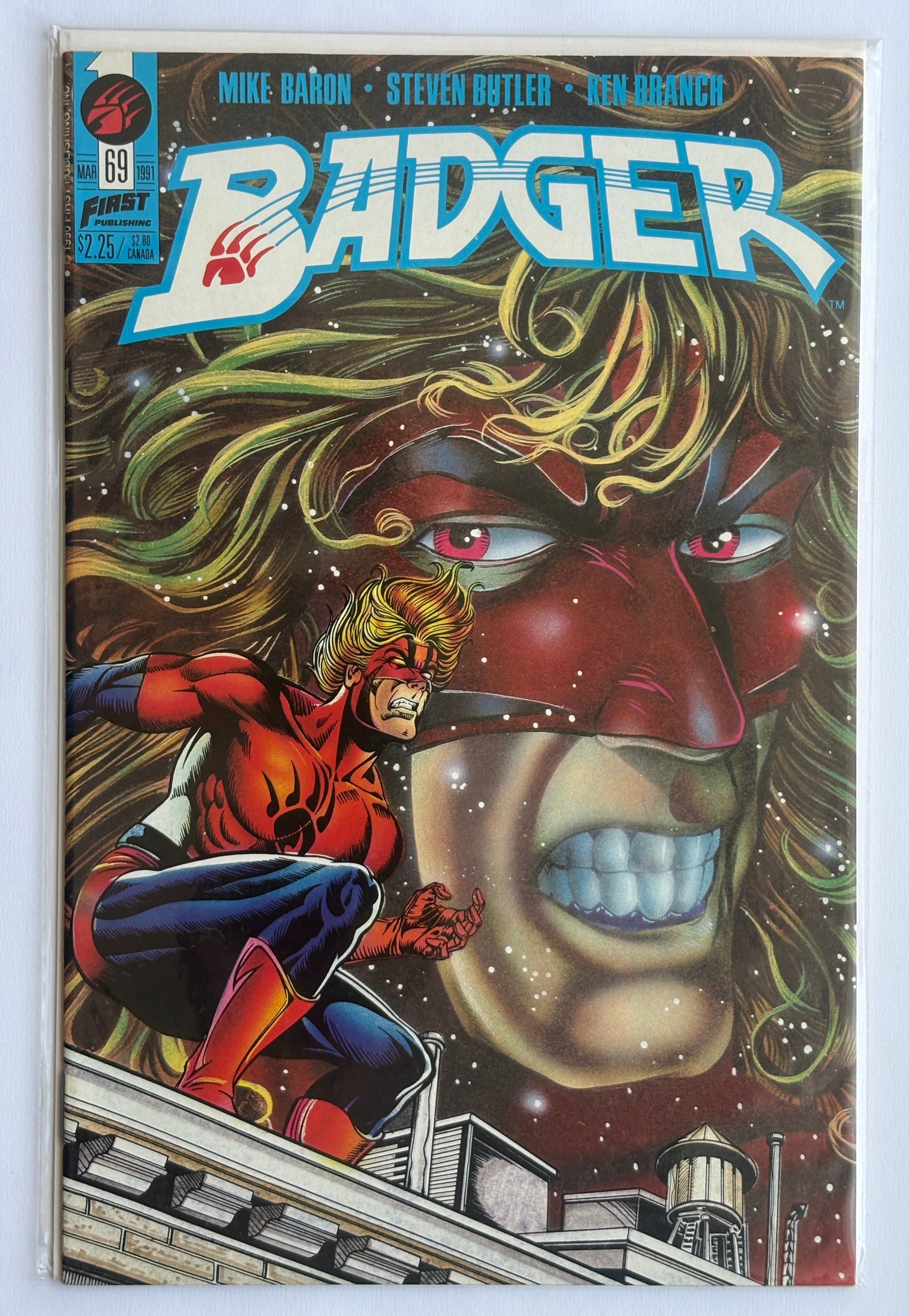 Badger #69 - First Comics Inc - March 1991 VF 8.0