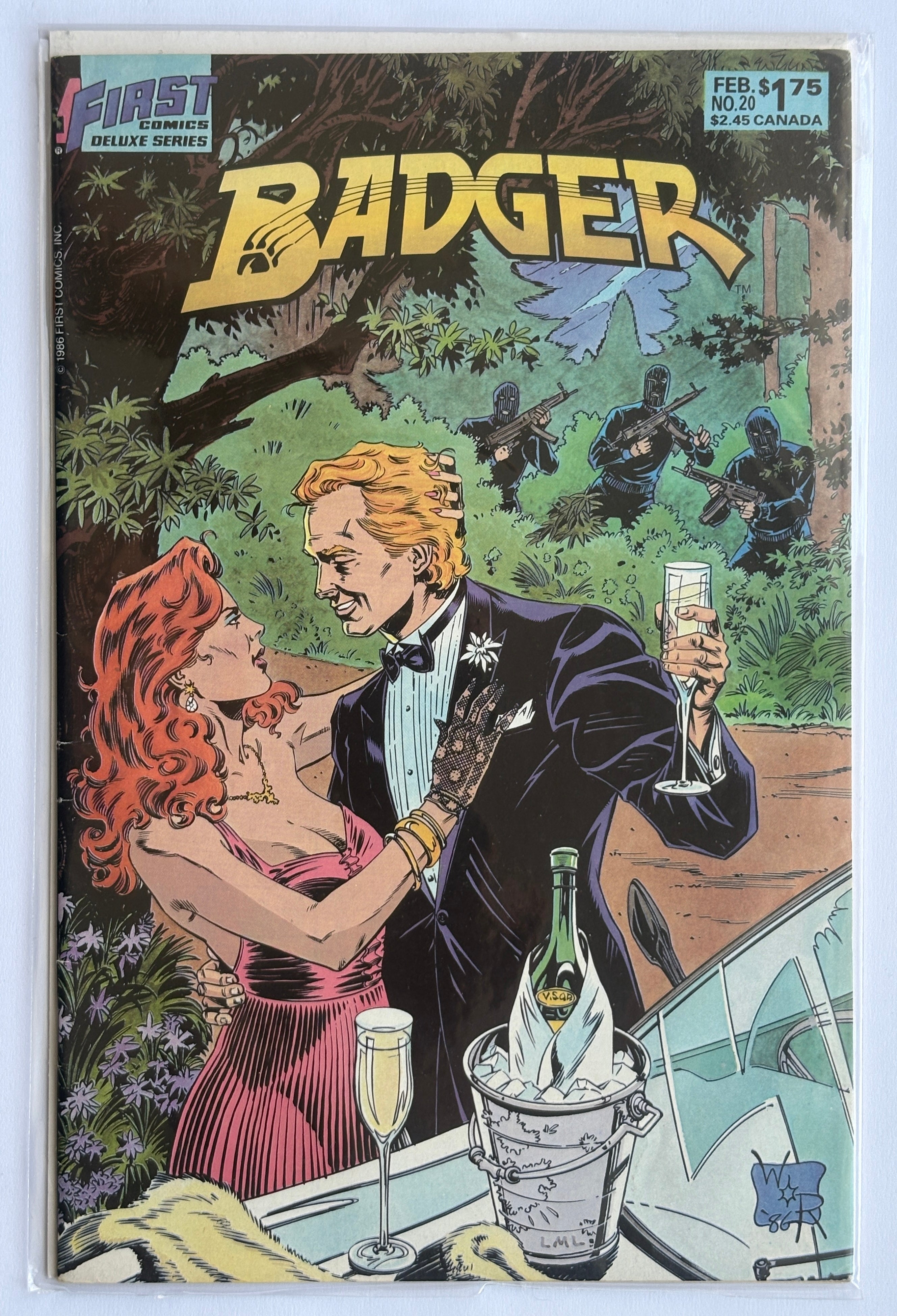 Badger #20 - First Comics Inc - February 1987 VF- 7.5