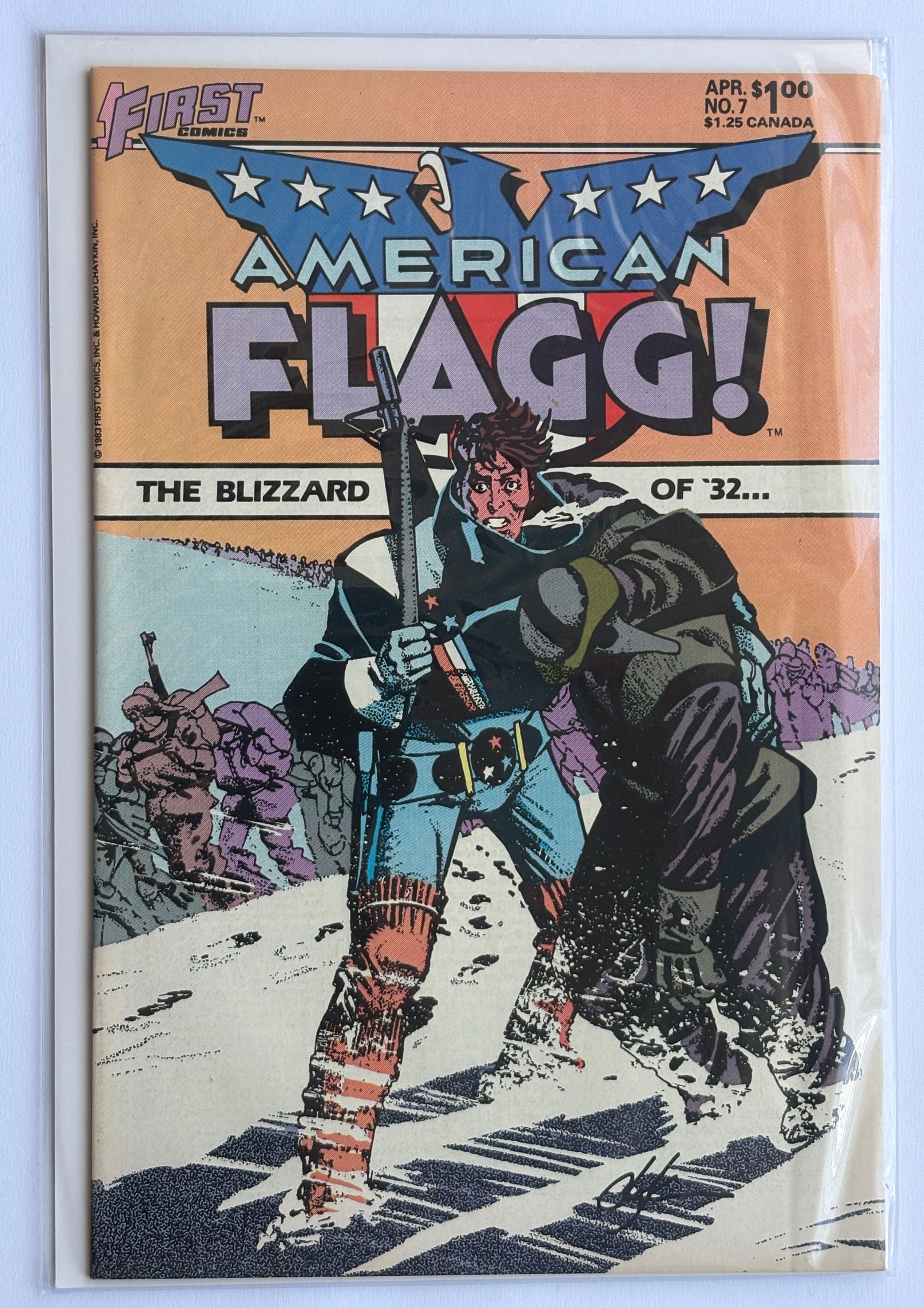 American Flagg #7 - First Comics April 1994 VF+ 8.5